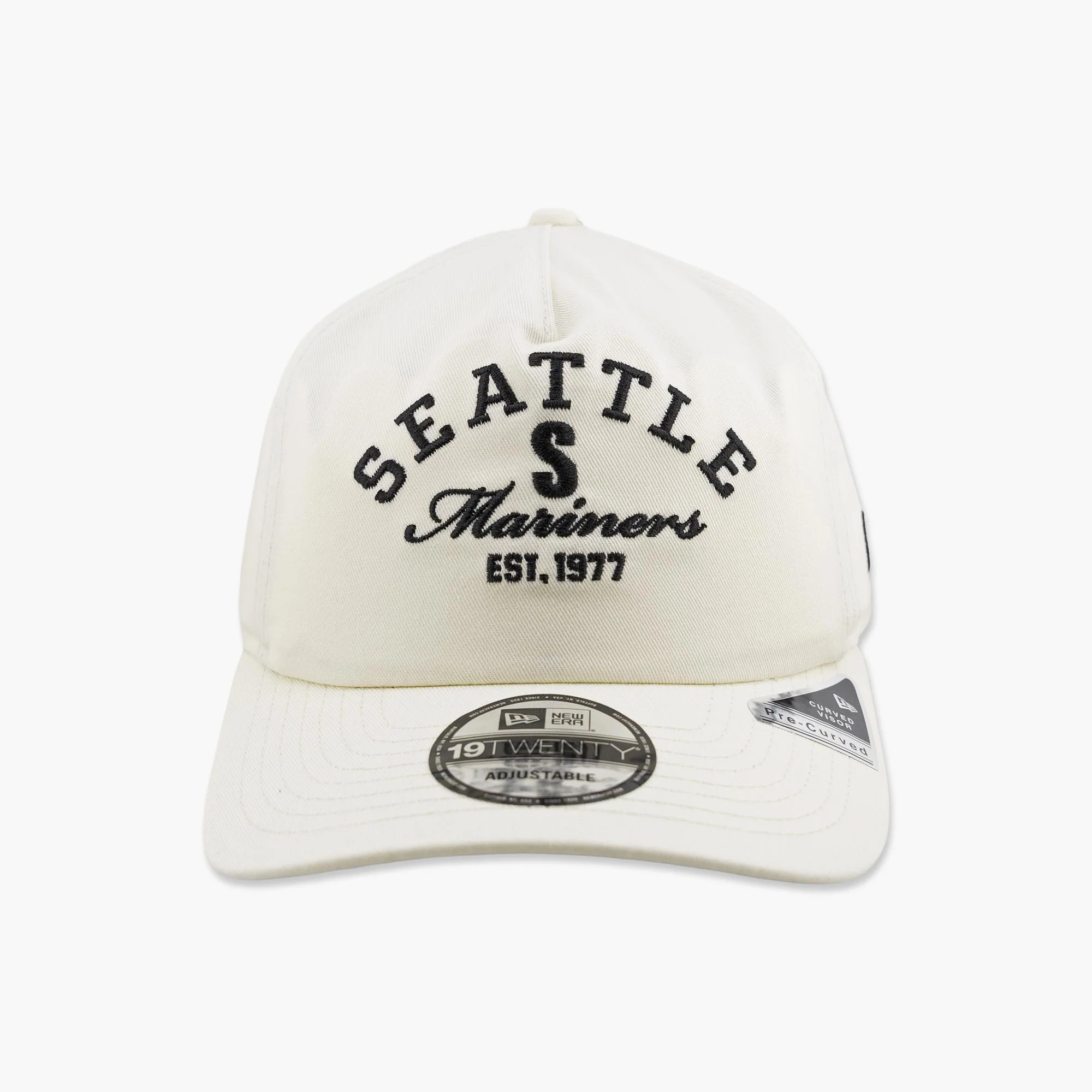 Seattle Mariners Steelheads Cream Stacked Golfer Snapback
