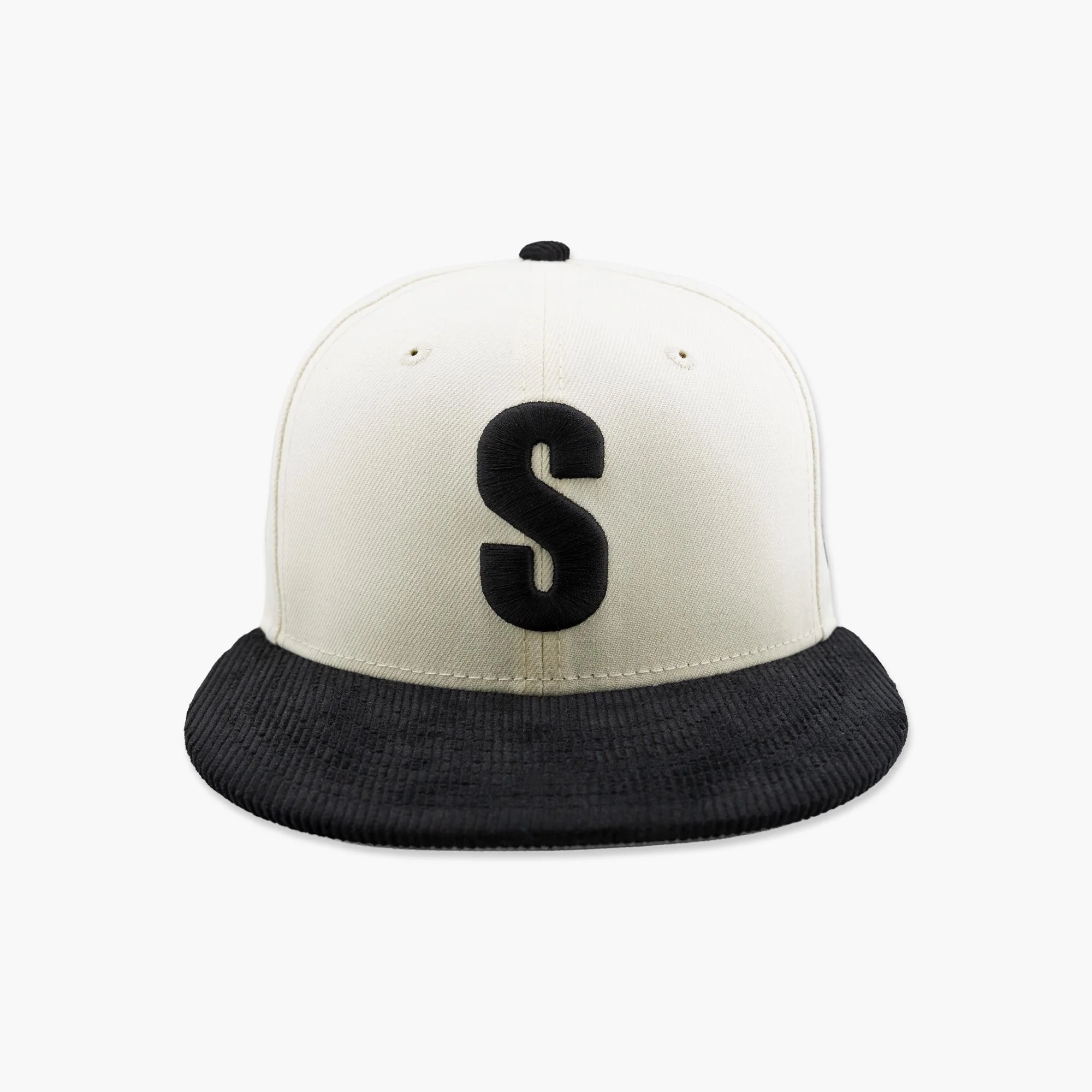 Seattle Mariners Steelheads Two-Tone Corduroy Brim Fitted Hat
