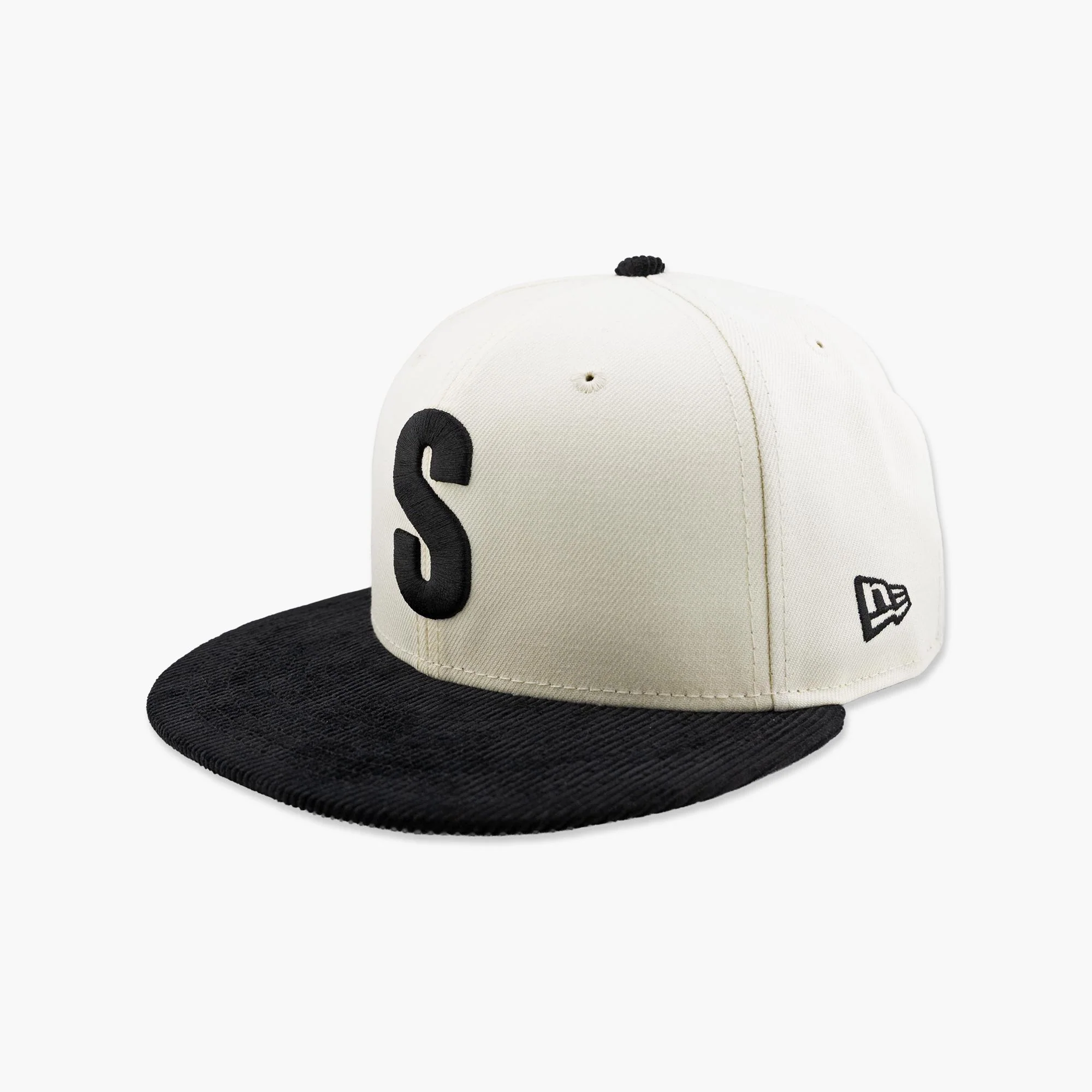 Seattle Mariners Steelheads Two-Tone Corduroy Brim Fitted Hat - Image 2