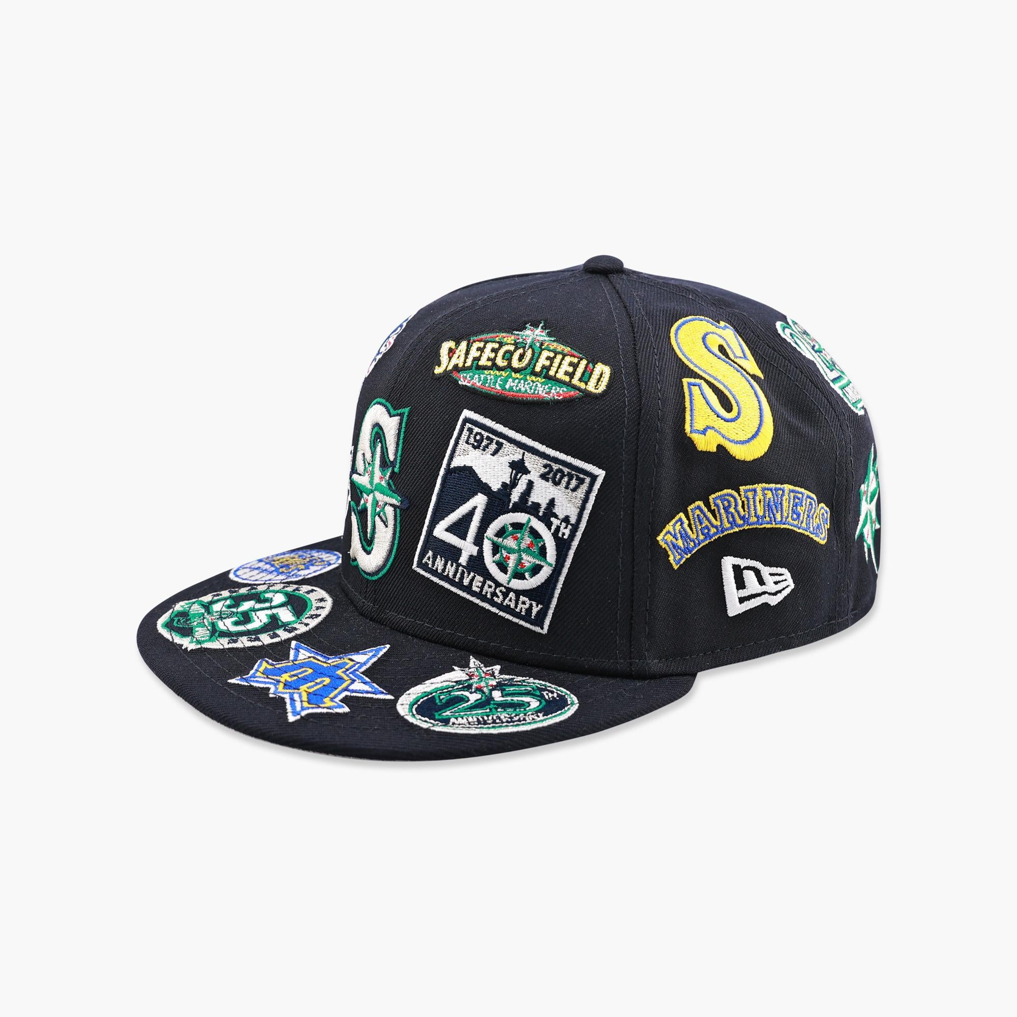 Seattle Mariners Ultimate Fan Patch Fitted Hat - Image 2