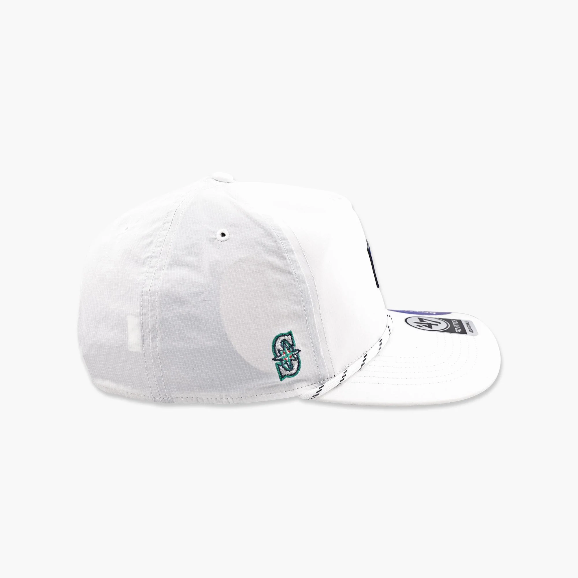 Seattle Mariners Vacation White Nylon Hitch Snapback - Image 4