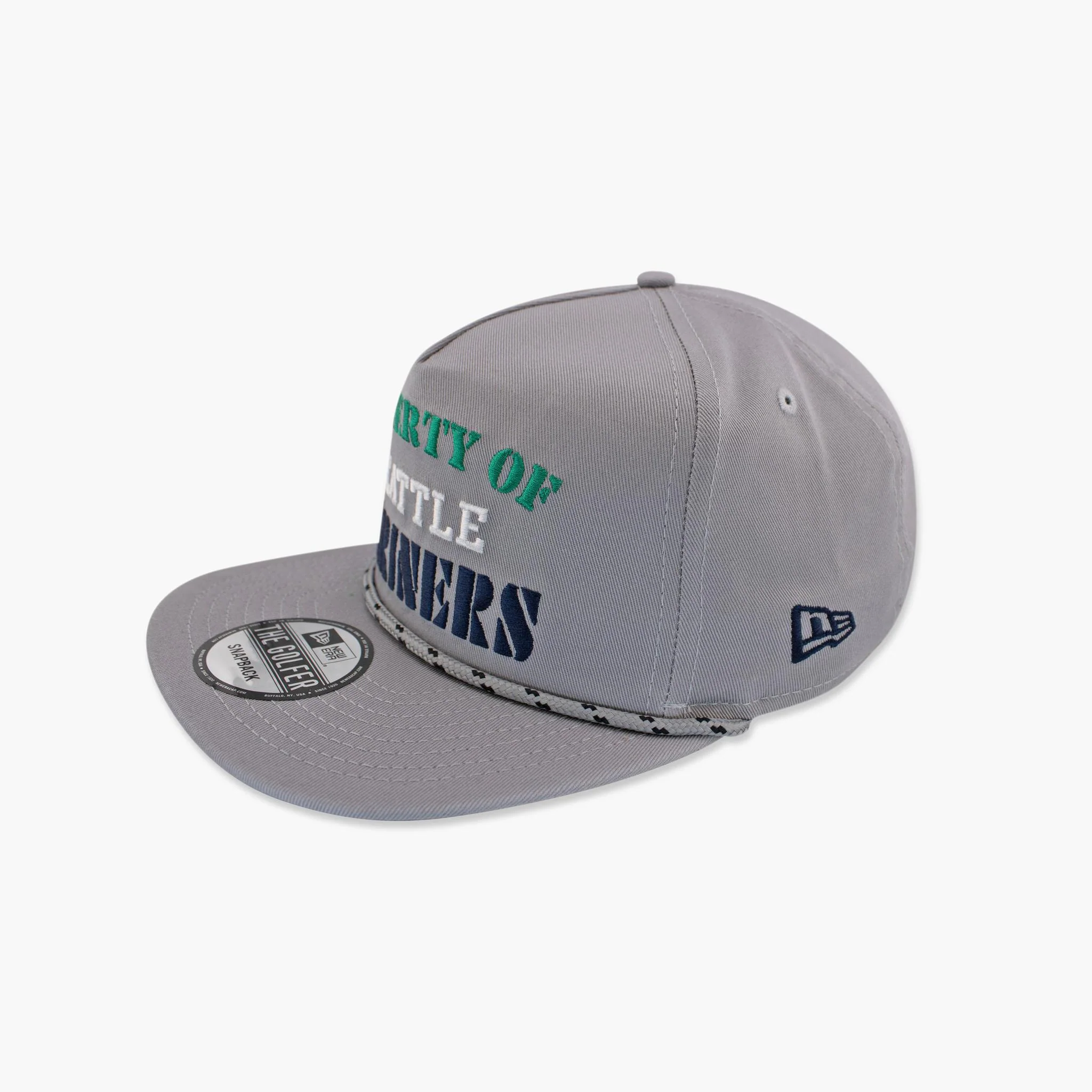 Seattle Mariners Vintage Grey "Golfer" Snapback - Image 3