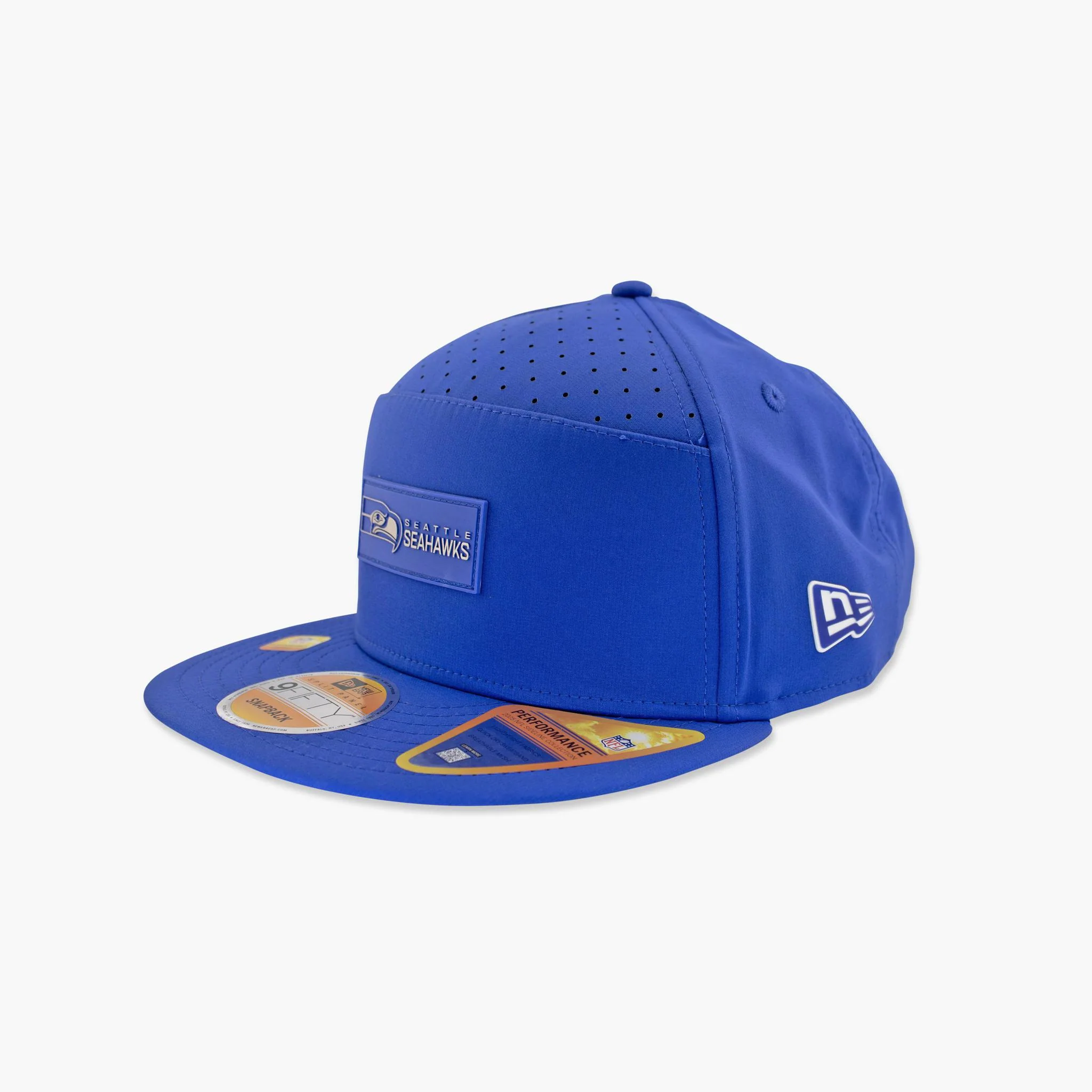 Seattle Seahawks 2025 Sideline Royal Flat Bill Performance Snapback - Image 2