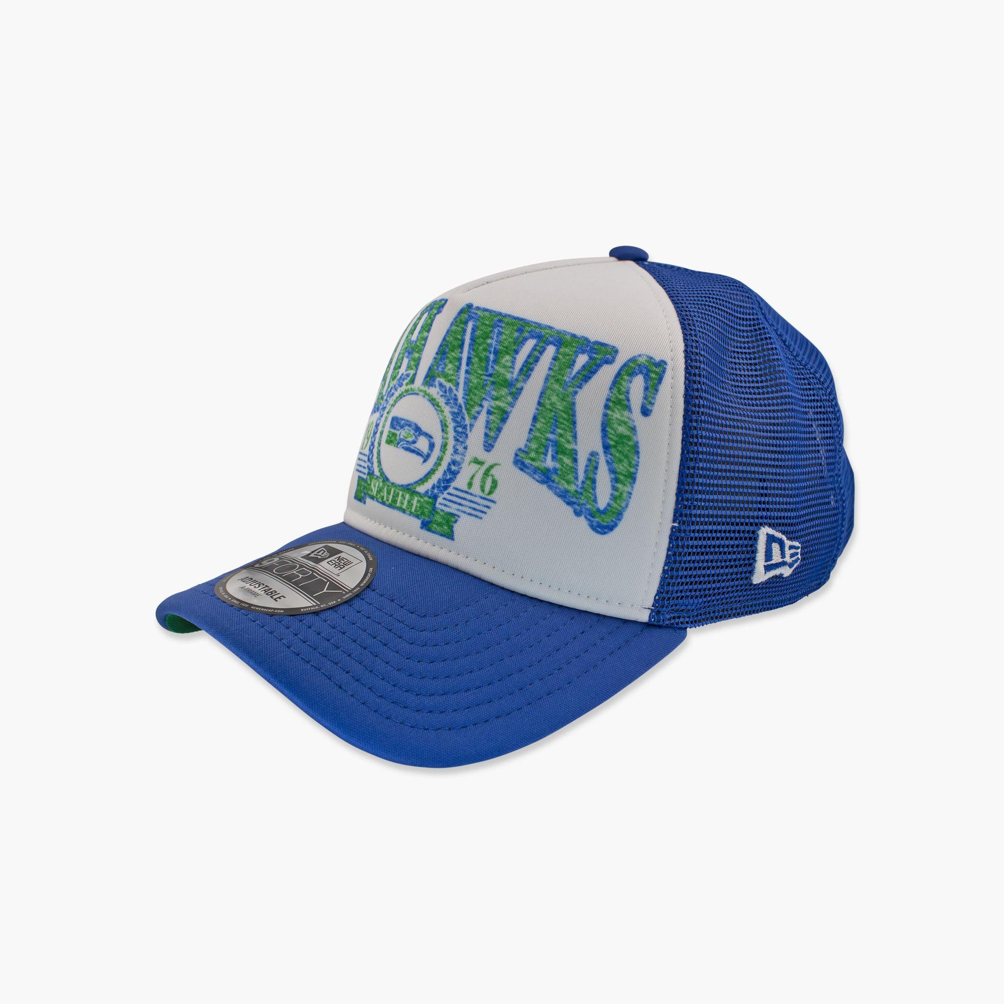 Seattle Seahawks Distressed A-Frame Snapback - Image 2