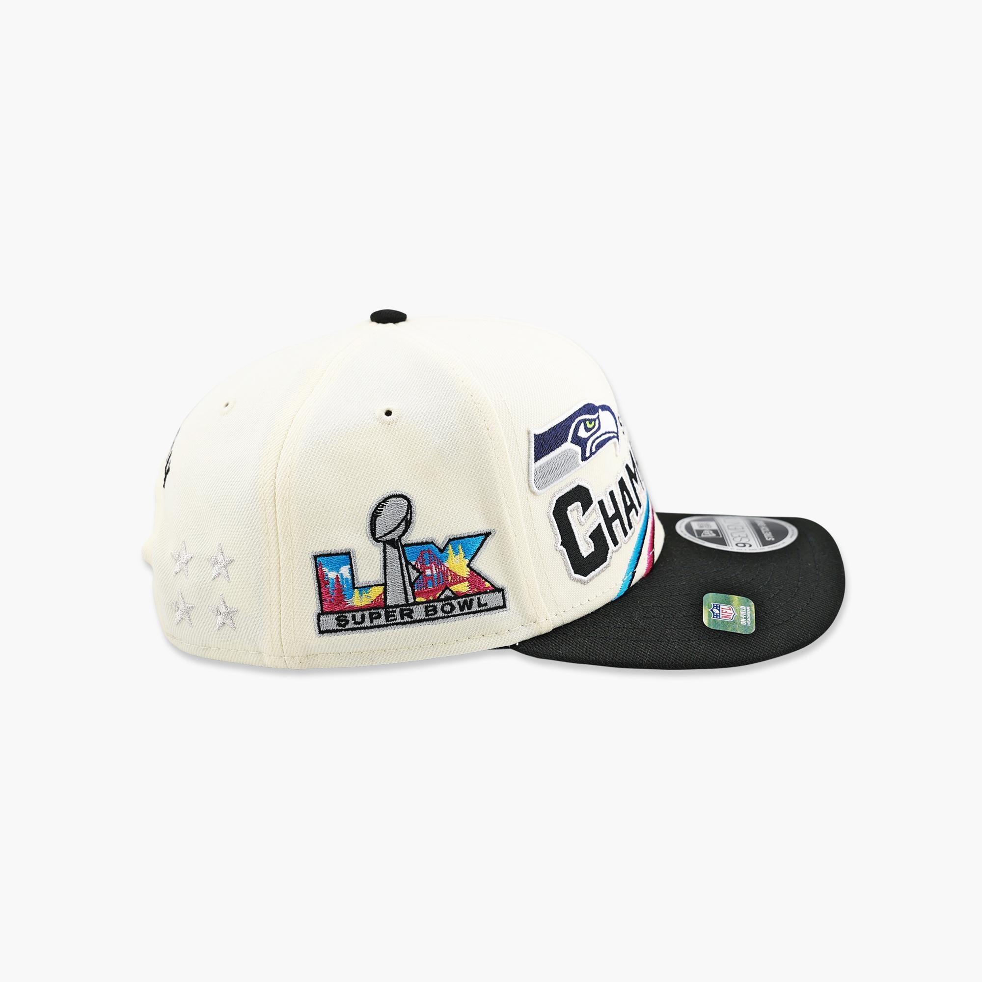 Seattle Seahawks On-Field Locker Room Super Bowl Champions Snapback - Youth - Image 5