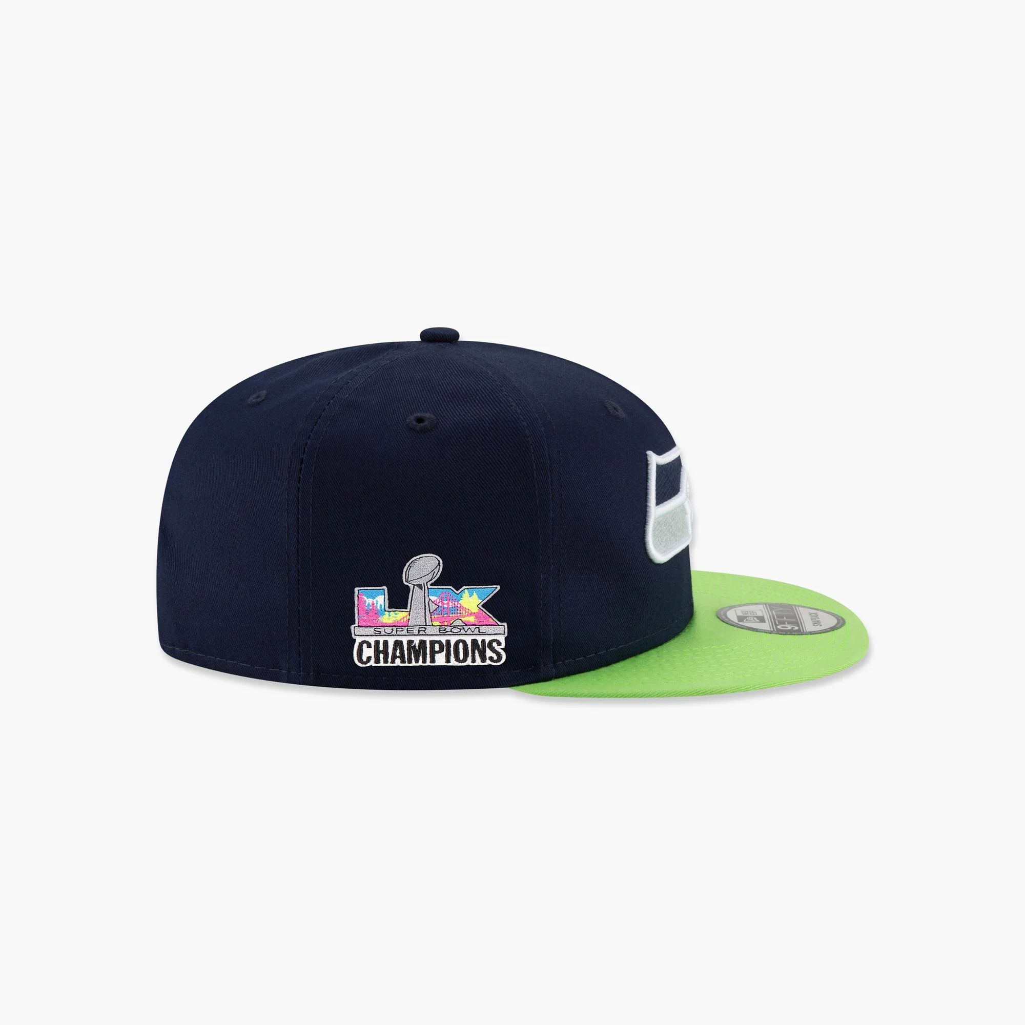 Seattle Seahawks Super Bowl LX Champions Side Patch Two-Tone Snapback - Image 4