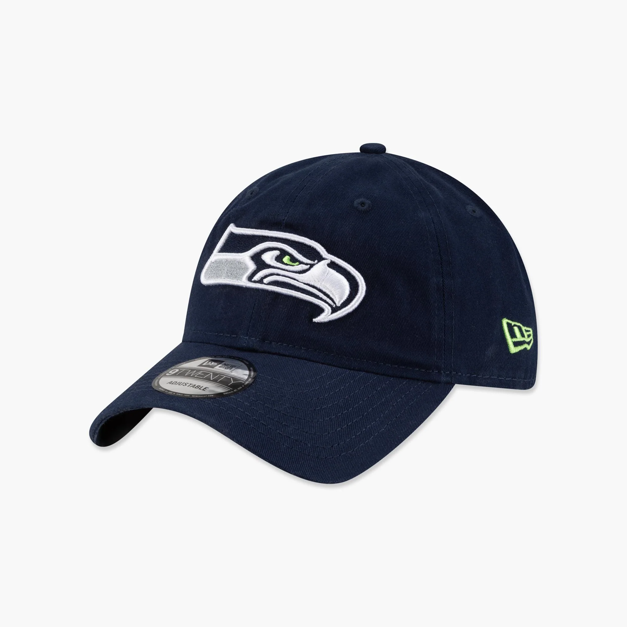 Seattle Seahawks Super Bowl LX Side Patch Navy Adjustable Hat - Image 3