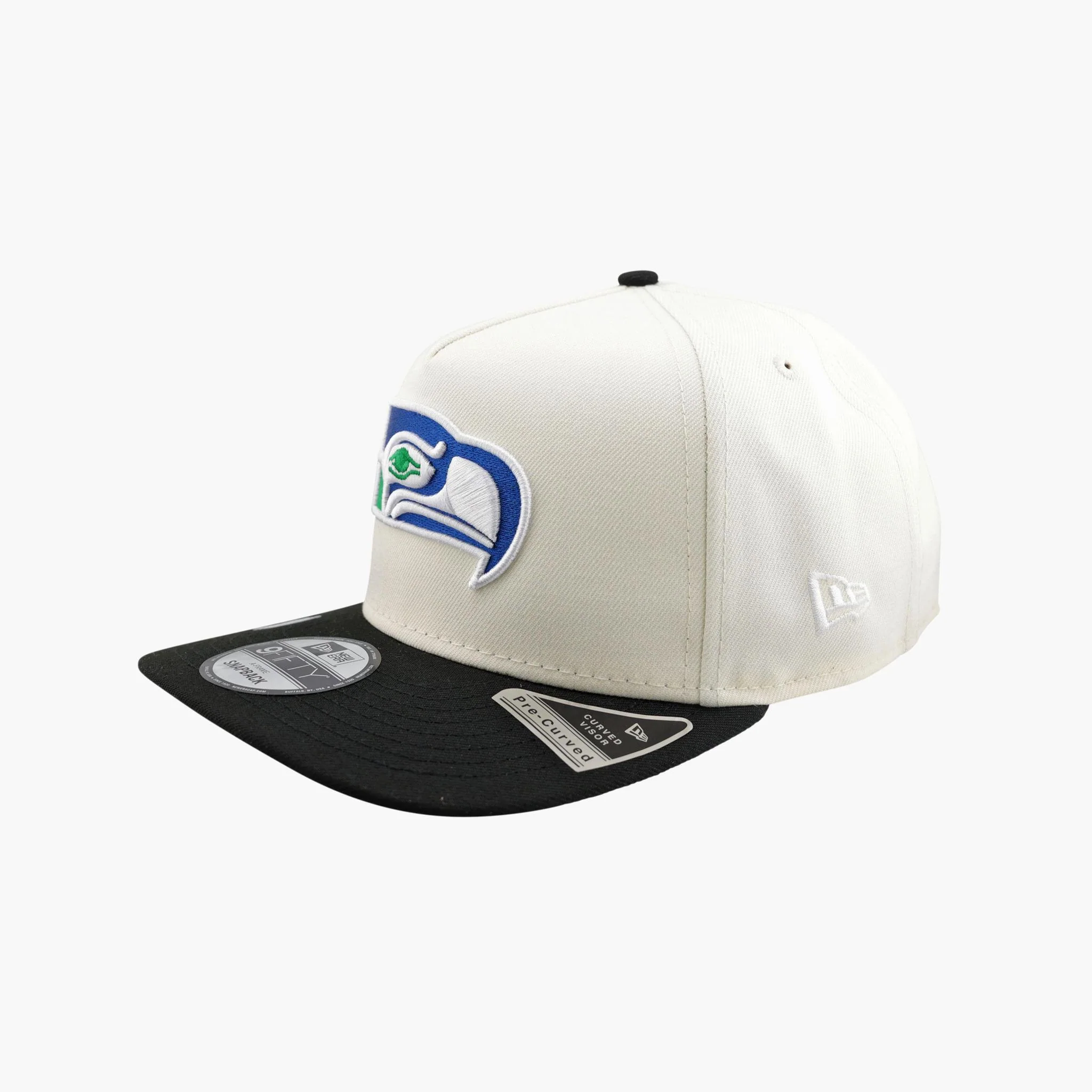 Seattle Seahawks Two-Tone Chrome Throwback Snapback - Image 3