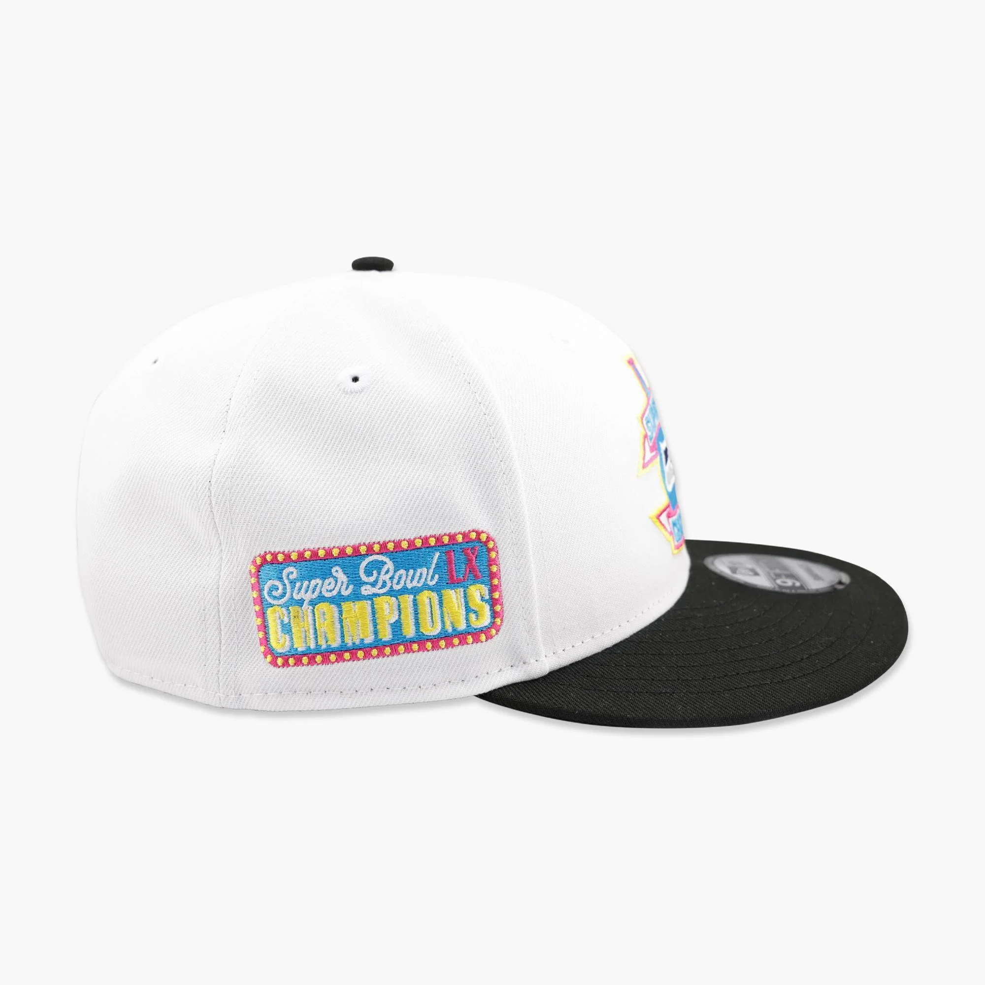 Seattle Seahawks Vintage Icons Super Bowl LX Champions White Snapback - Image 5