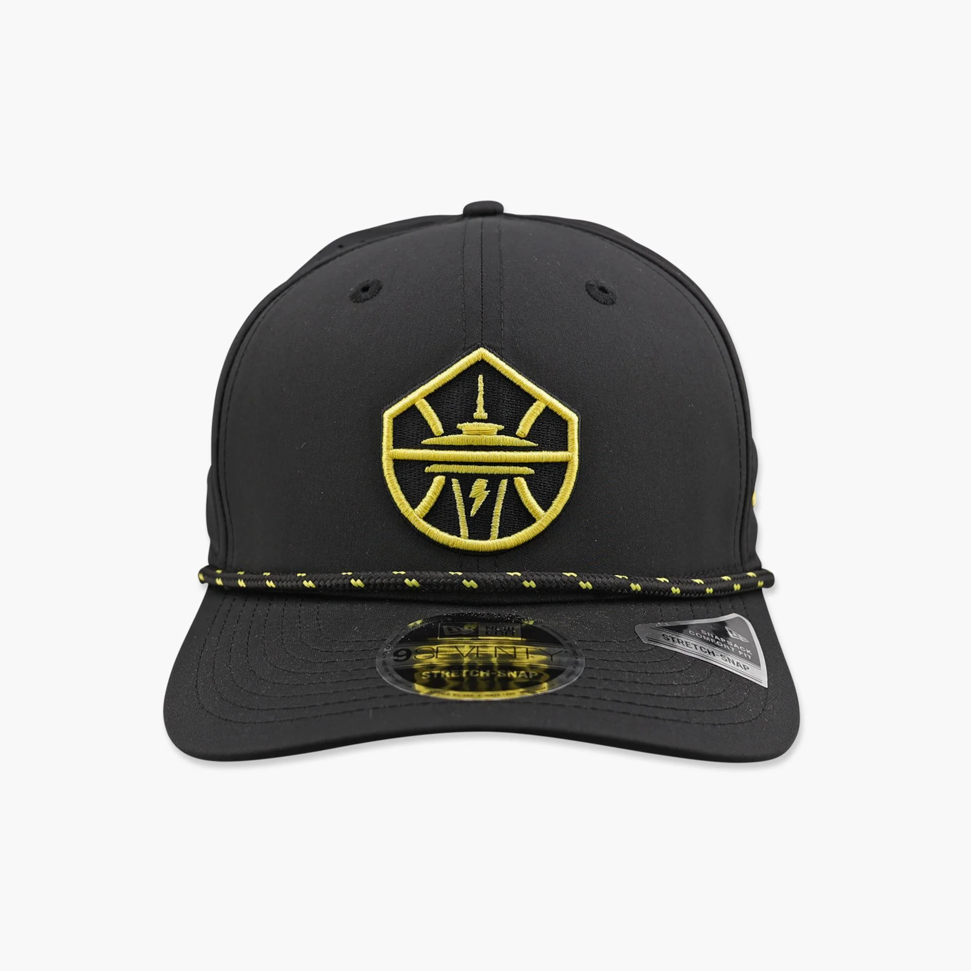 Seattle Storm Black Athletic Snapback