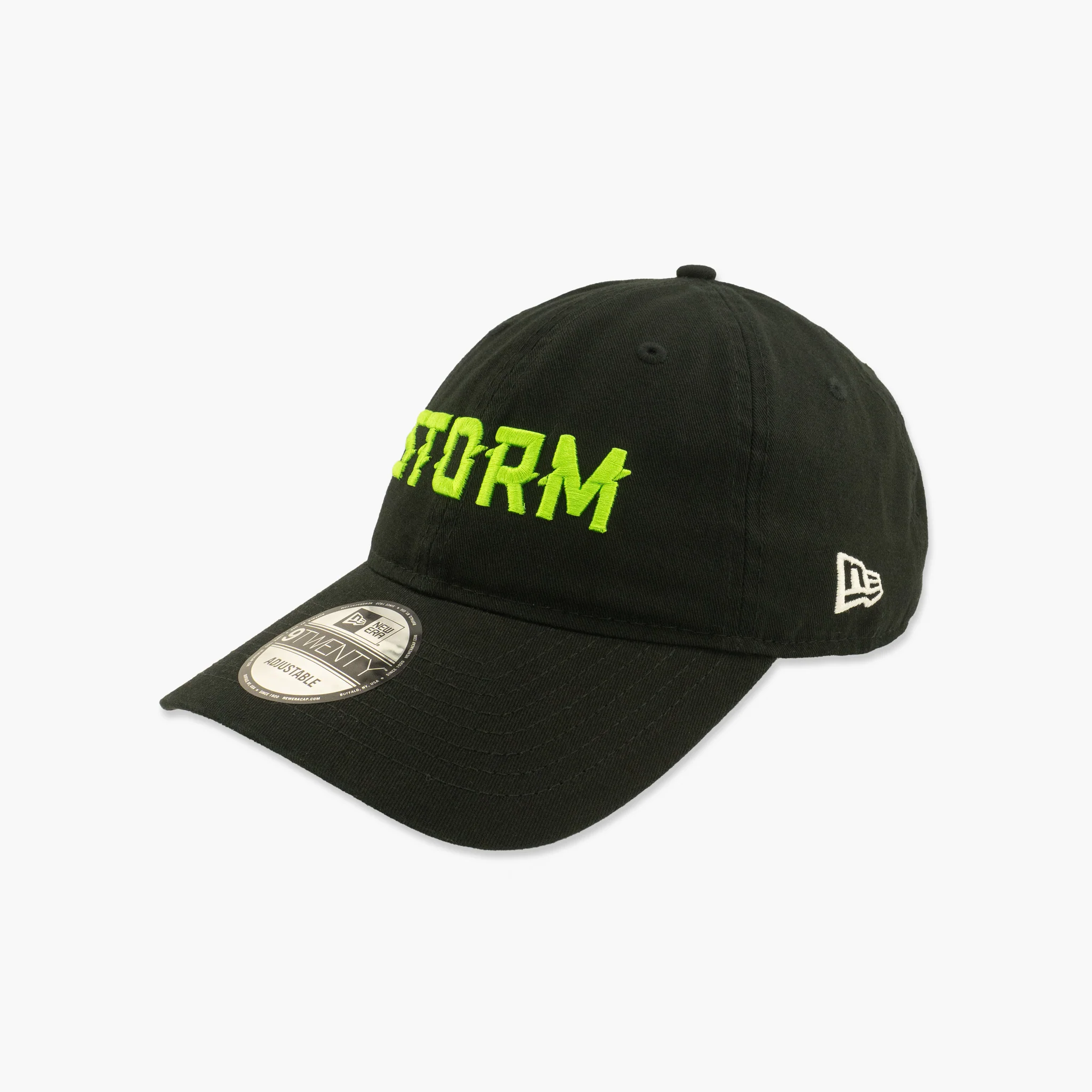 Seattle Storm Black Wordmark Adjustable Hat - Image 2