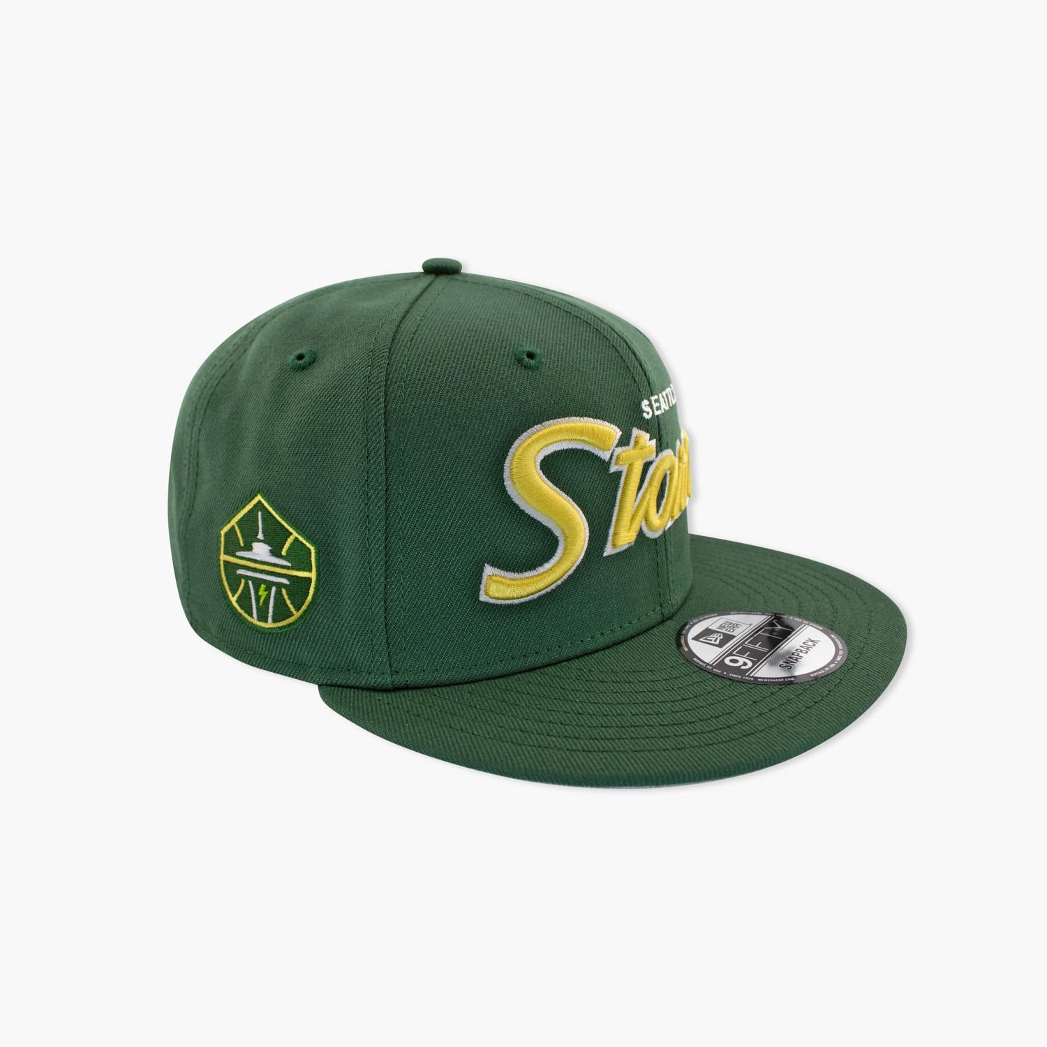 Seattle Storm Green Script Snapback - Image 2