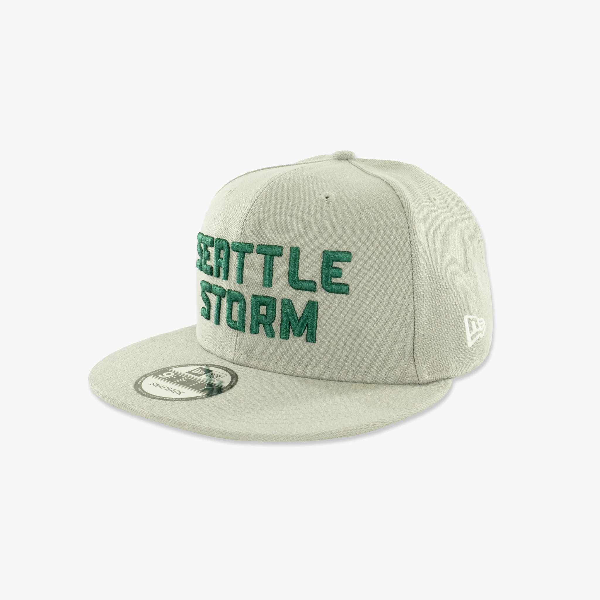 Seattle Storm Grey Wordmark Snapback - Image 2