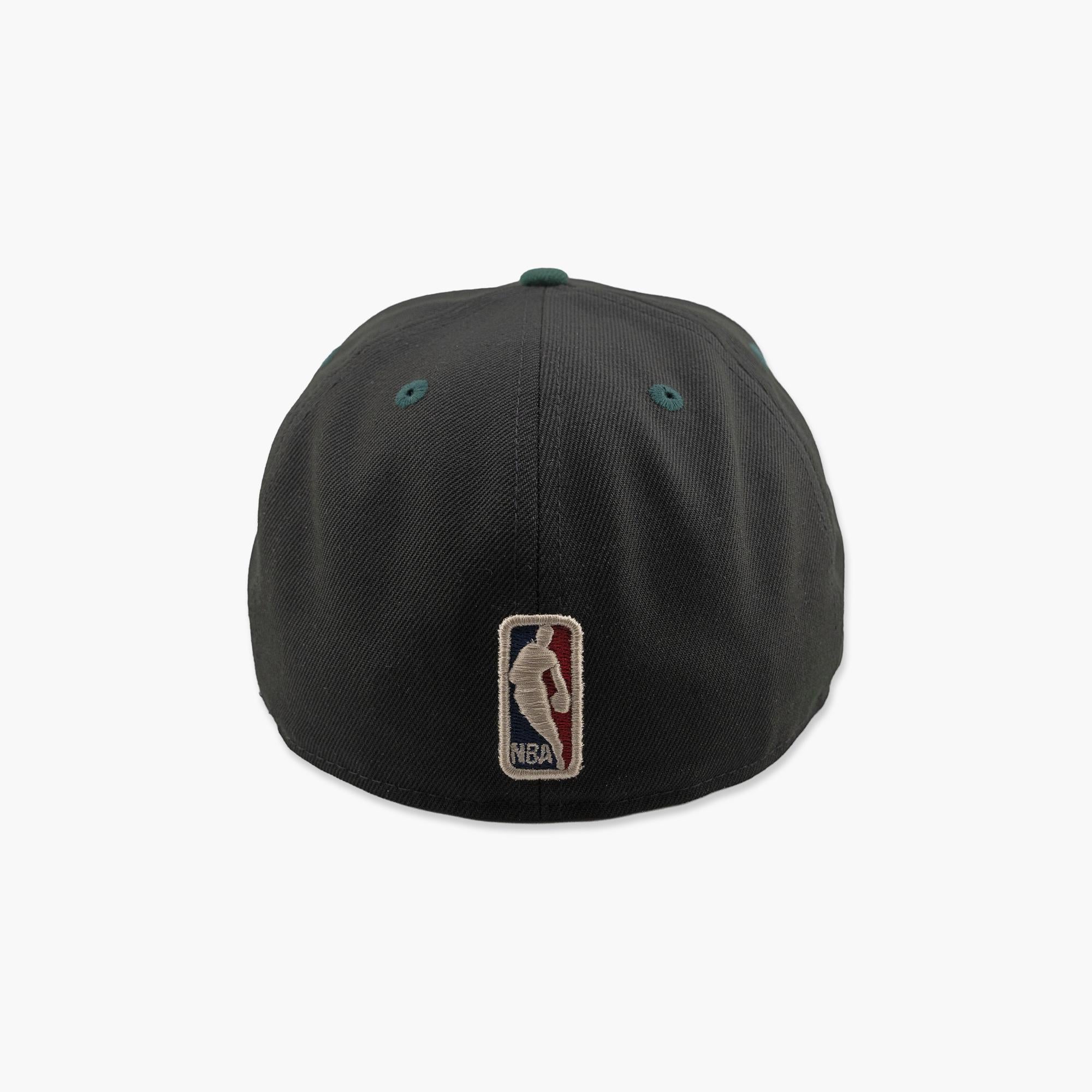 Seattle SuperSonics Black Metallic Classic Script Fitted Hat - Image 4