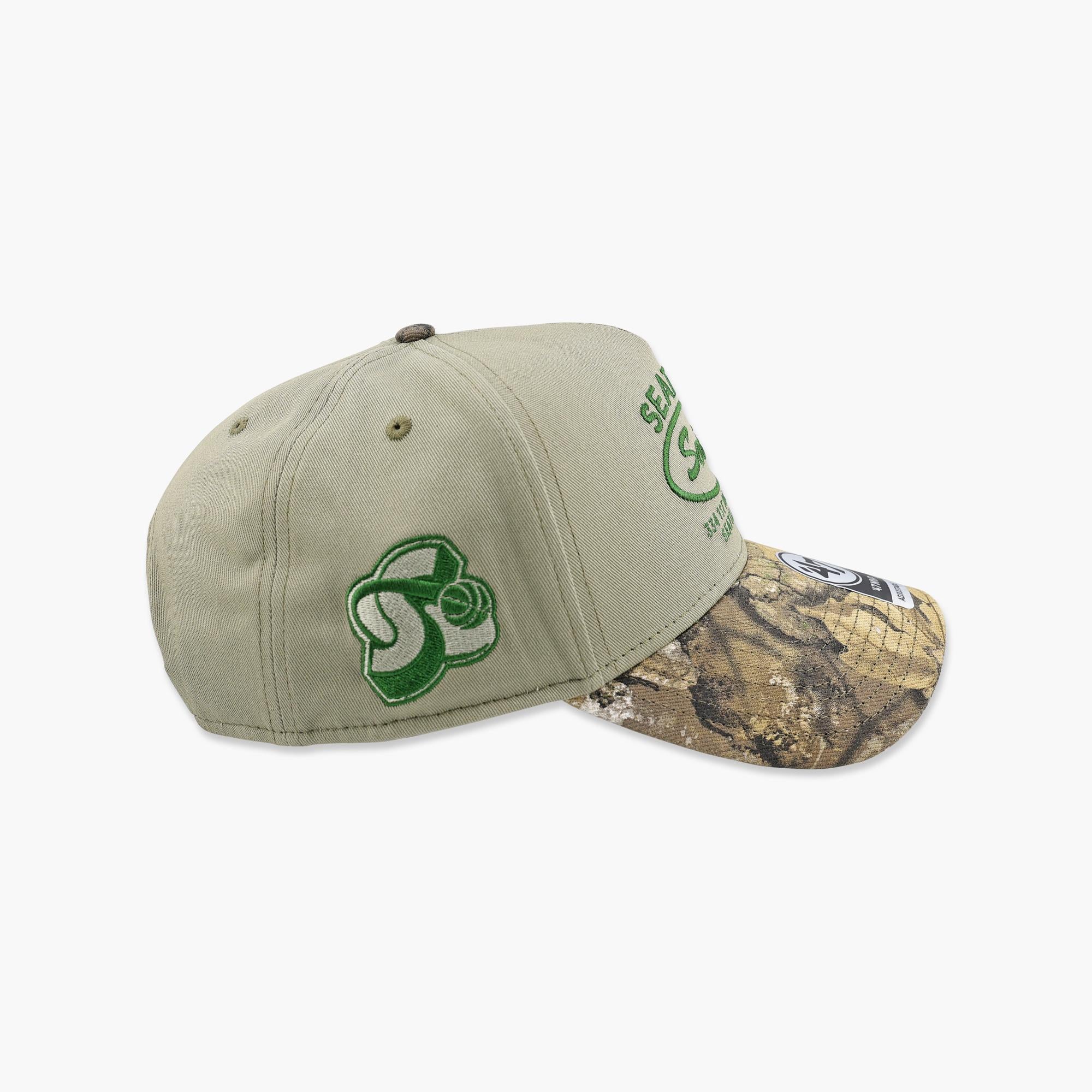 Seattle SuperSonics Boulder Green Oval Patch MVP Snapback - Image 3