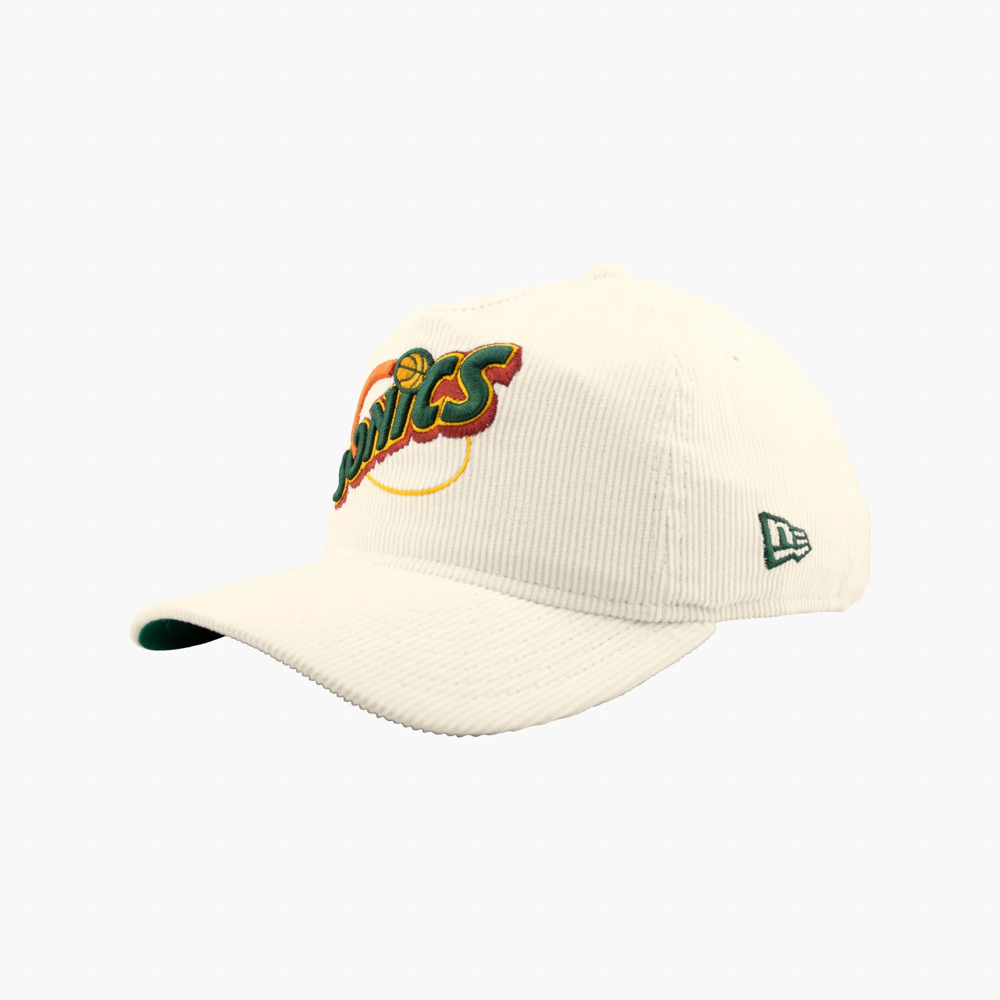 Seattle SuperSonics Chrome Wordmark Corduroy "Golfer" Snapback - Image 4