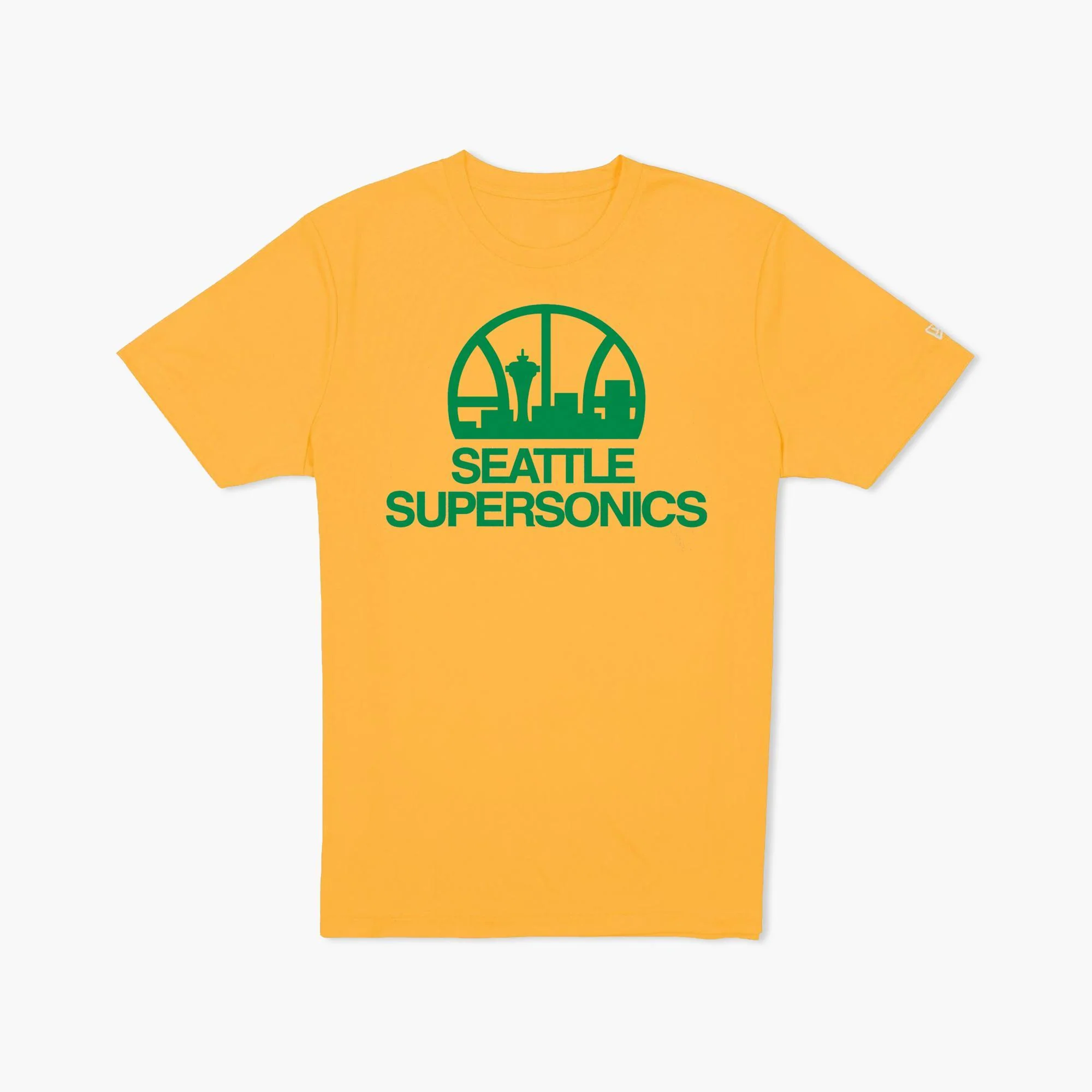 Seattle SuperSonics Classic Gold Skyline T-Shirt