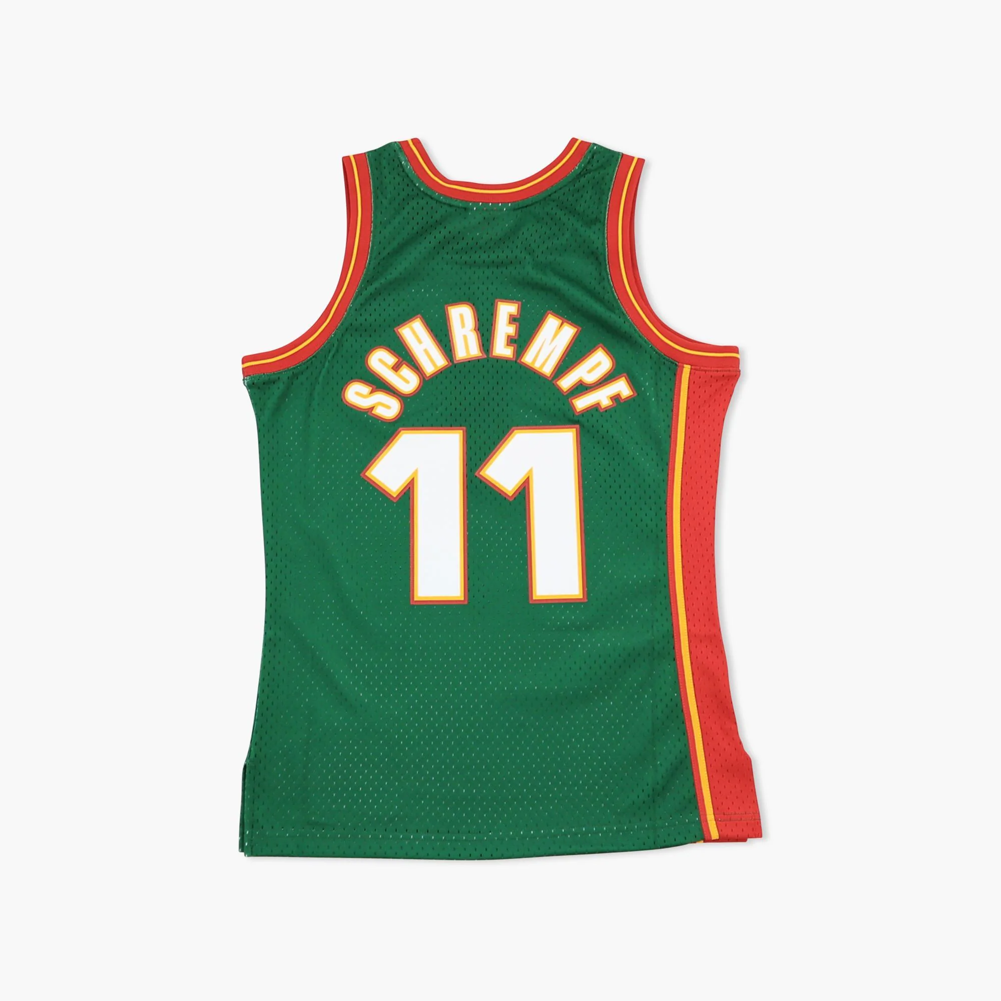 Seattle SuperSonics Detlef Schrempf 1996 Swingman Jersey - Image 4