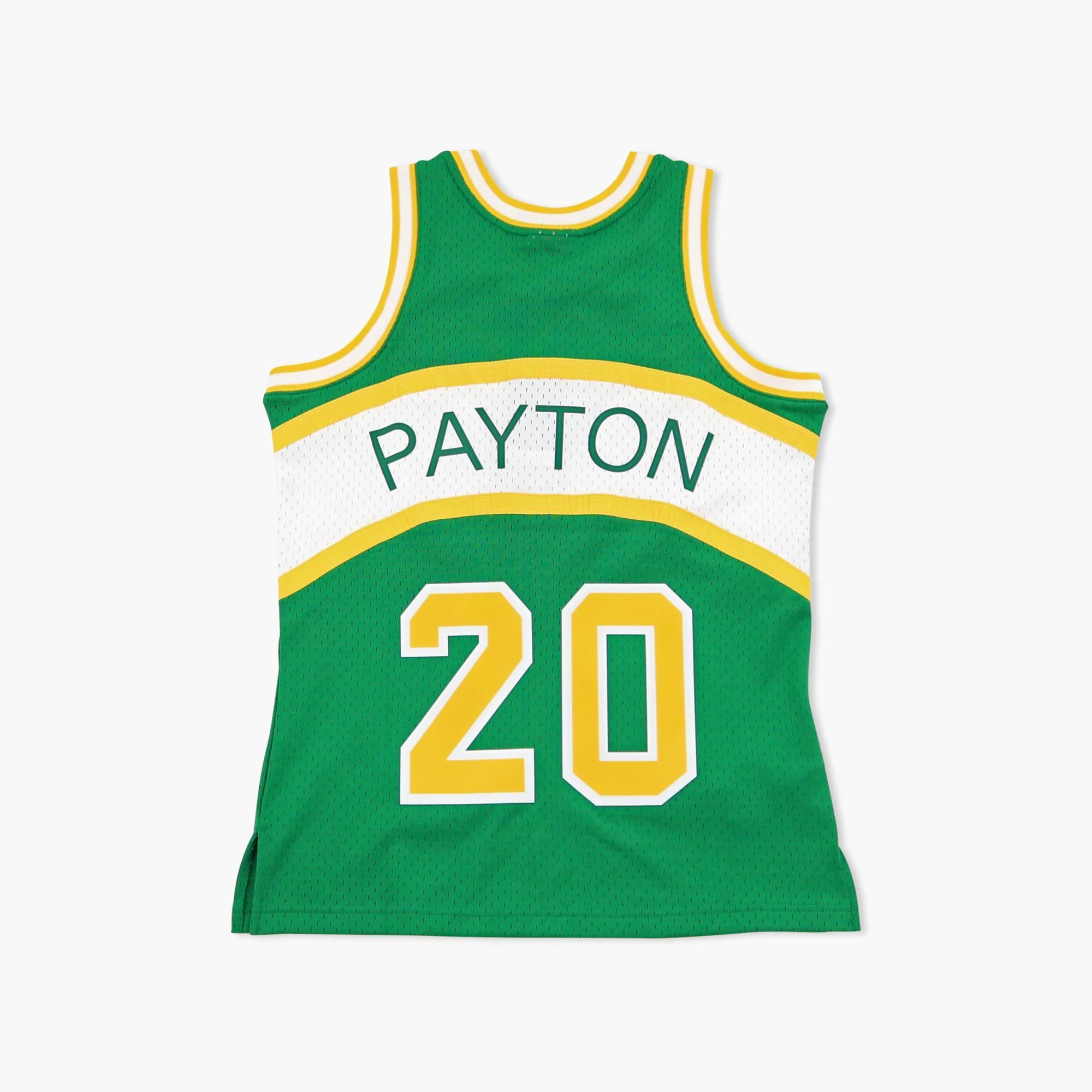Seattle SuperSonics Gary Payton 1994 Green Swingman Jersey - Image 4