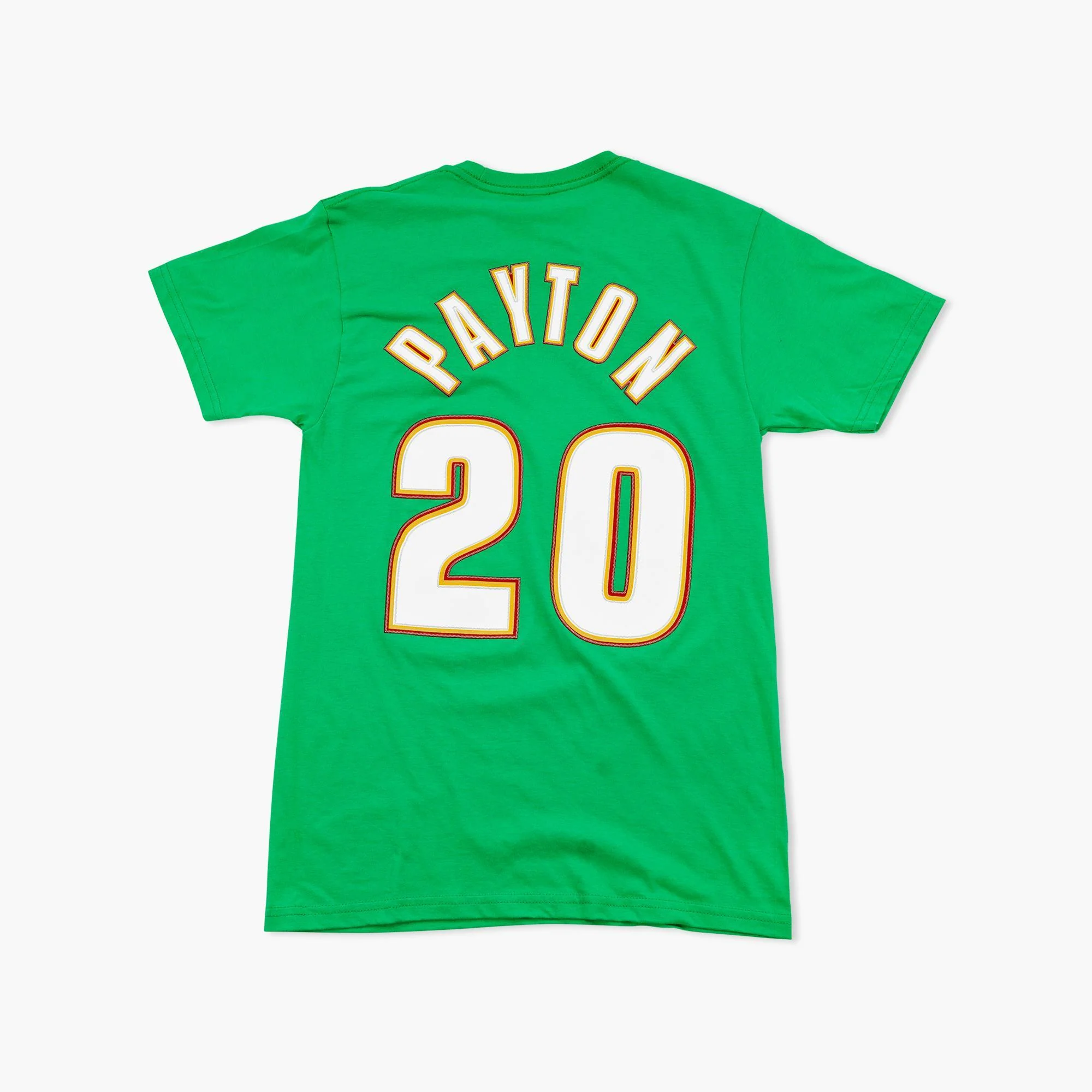 Seattle SuperSonics Gary Payton Kelly Green Jersey T-Shirt - Image 2