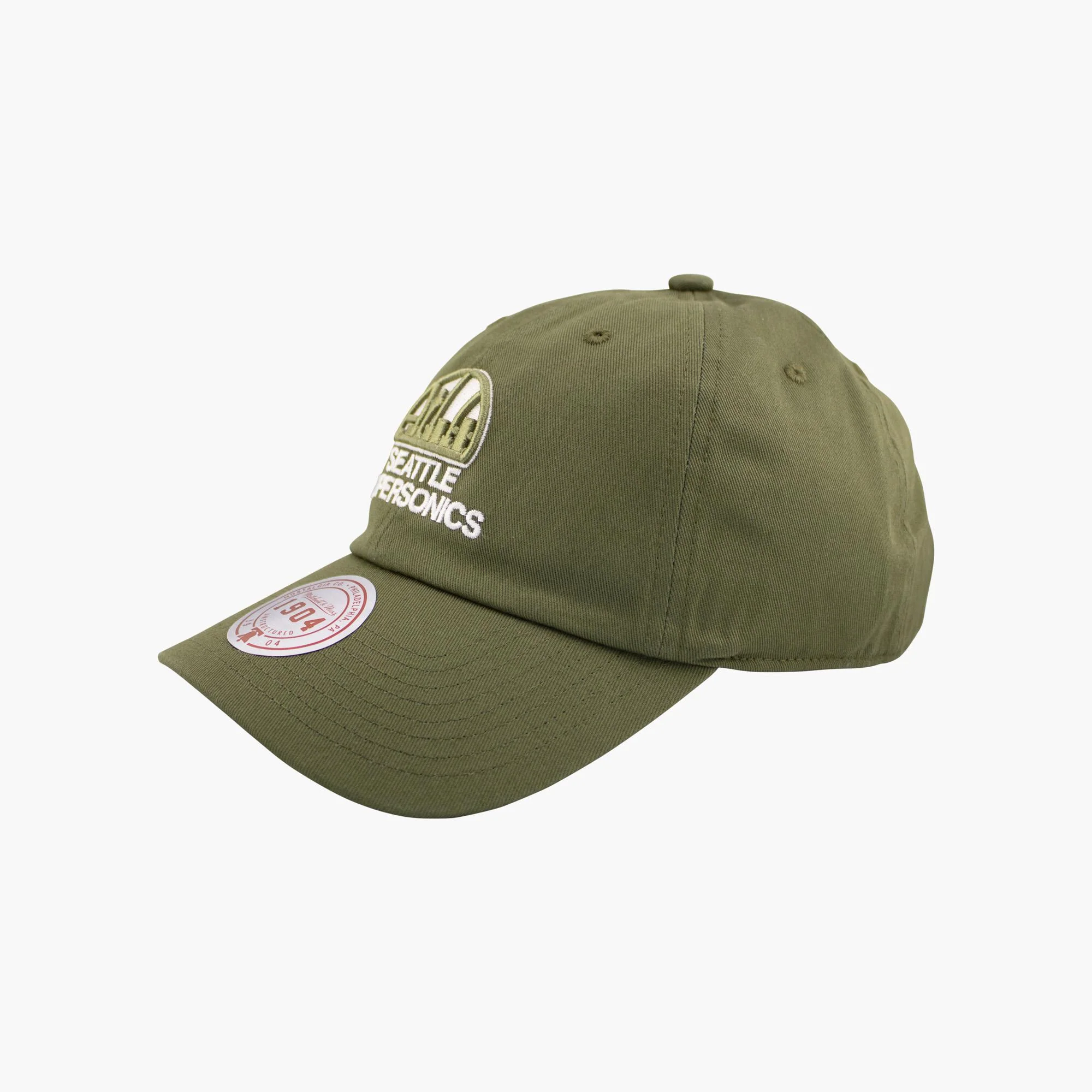 Seattle SuperSonics Olive Tonal Adjustable Hat - Image 2