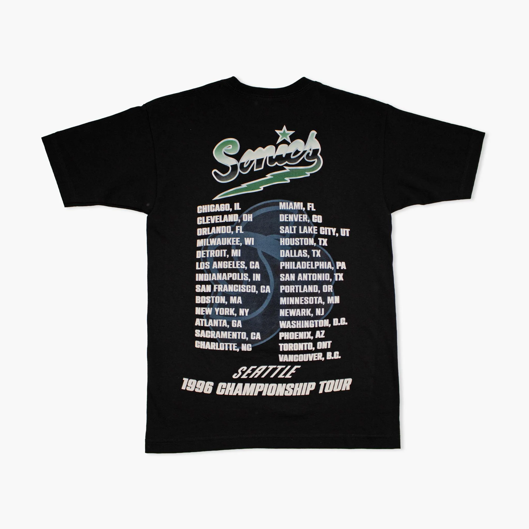 Seattle SuperSonics Rock On Tour T-Shirt - Image 2