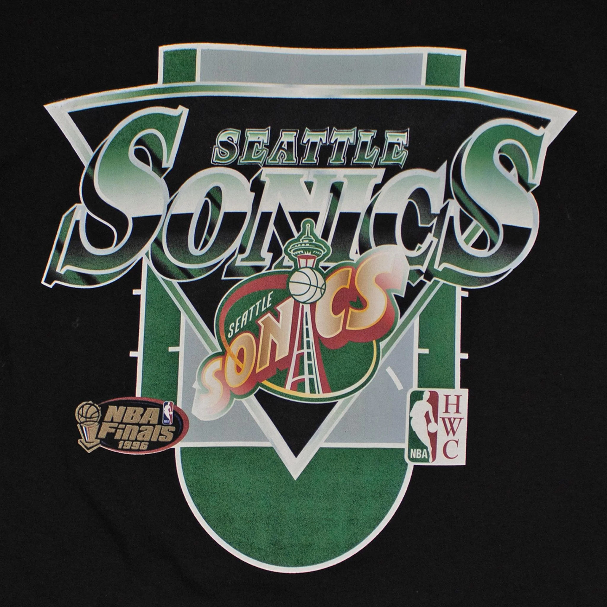 Seattle SuperSonics Rock On Tour T-Shirt - Image 3