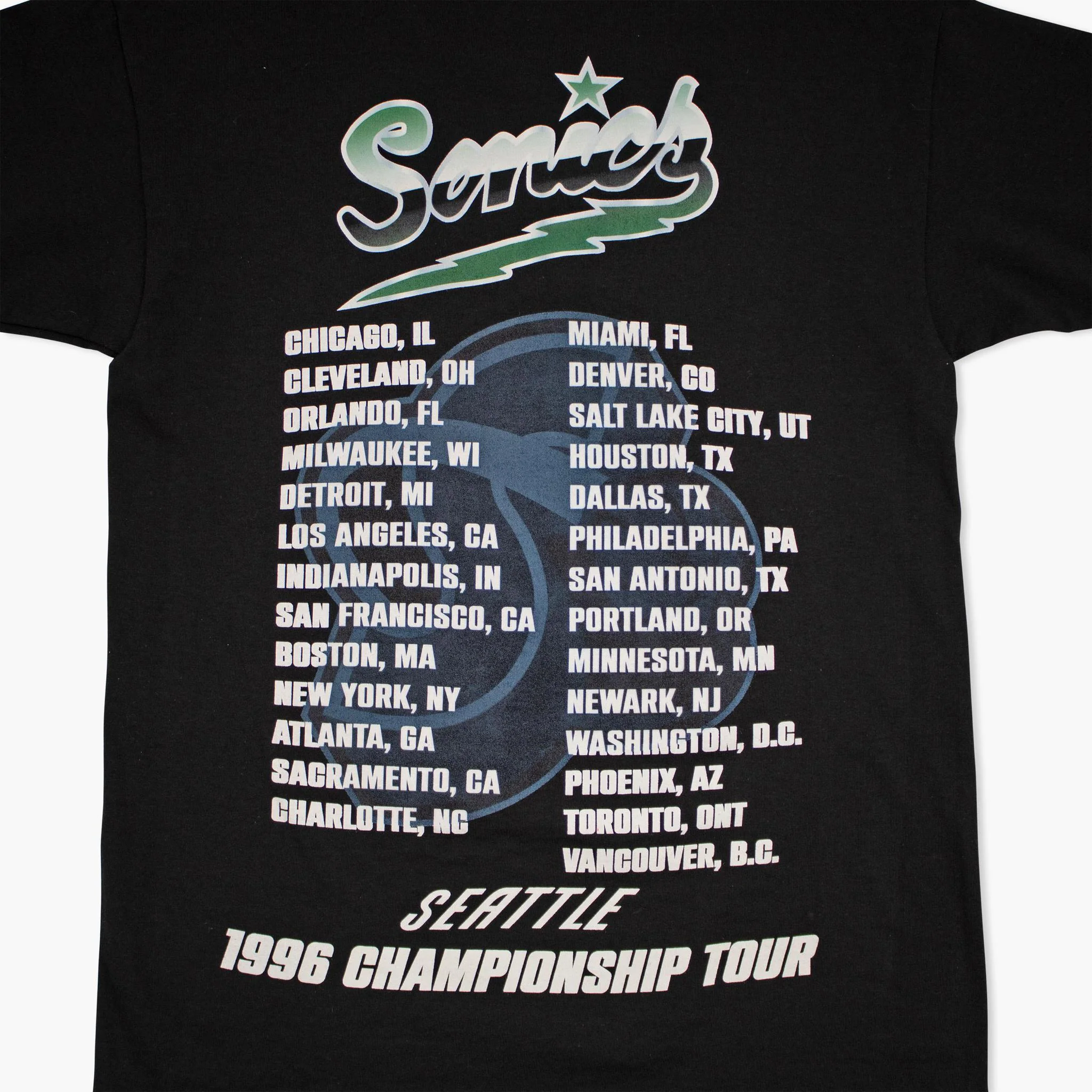 Seattle SuperSonics Rock On Tour T-Shirt - Image 4