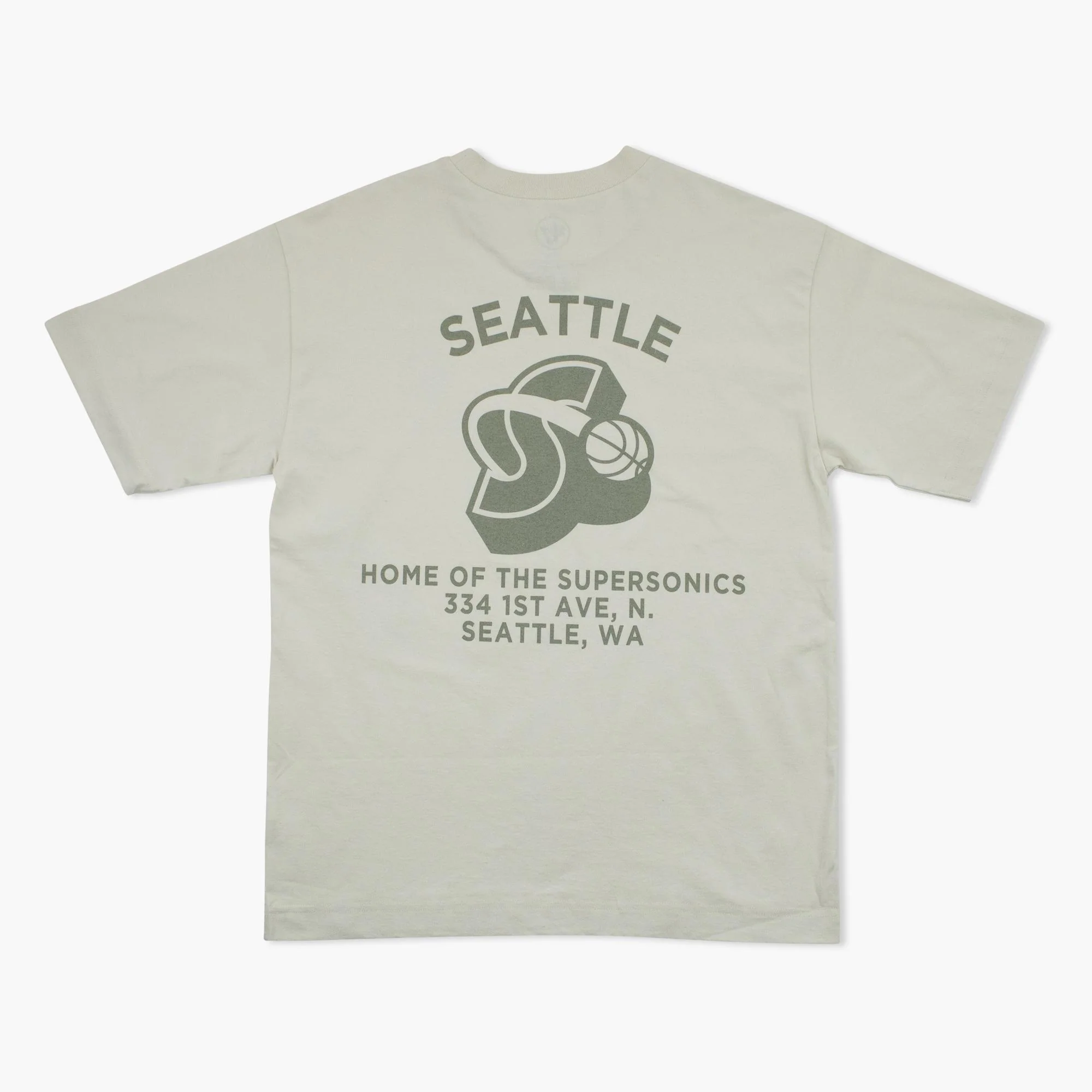 Seattle SuperSonics Sandstone Home Court Premium T-Shirt