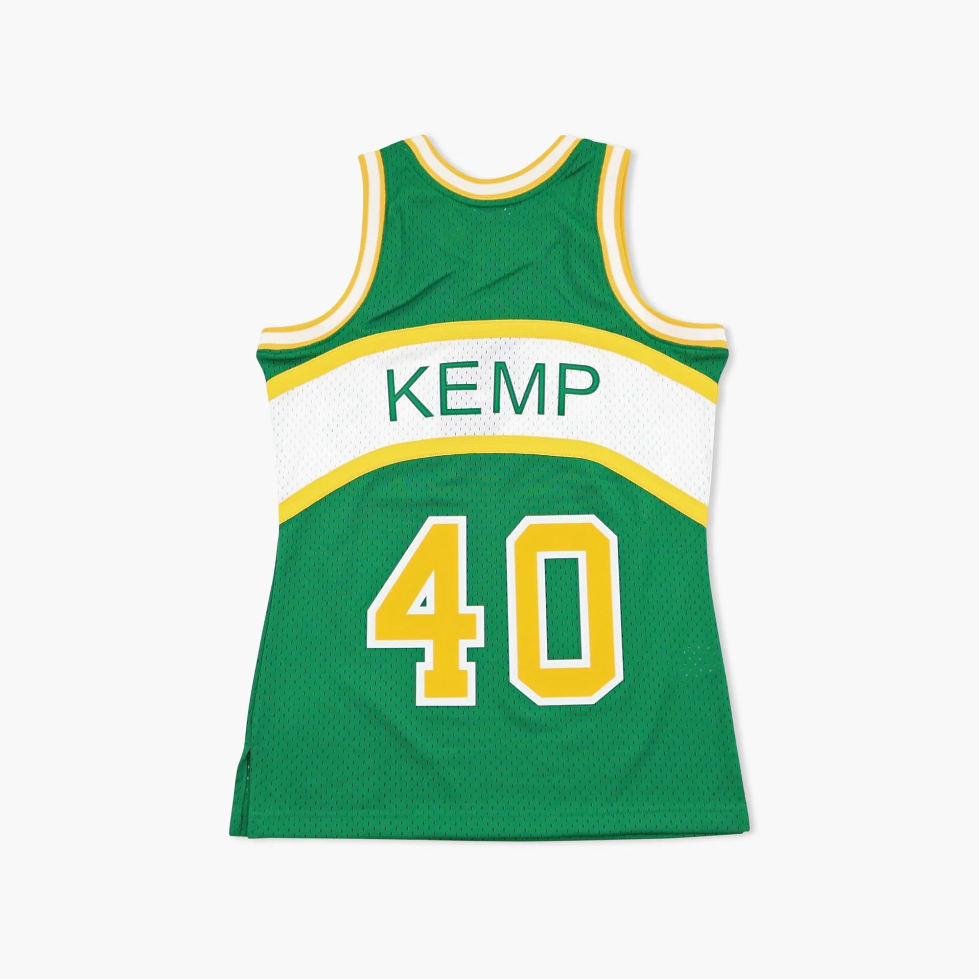 Seattle SuperSonics Shawn Kemp 1994 Green Swingman Jersey - Image 4