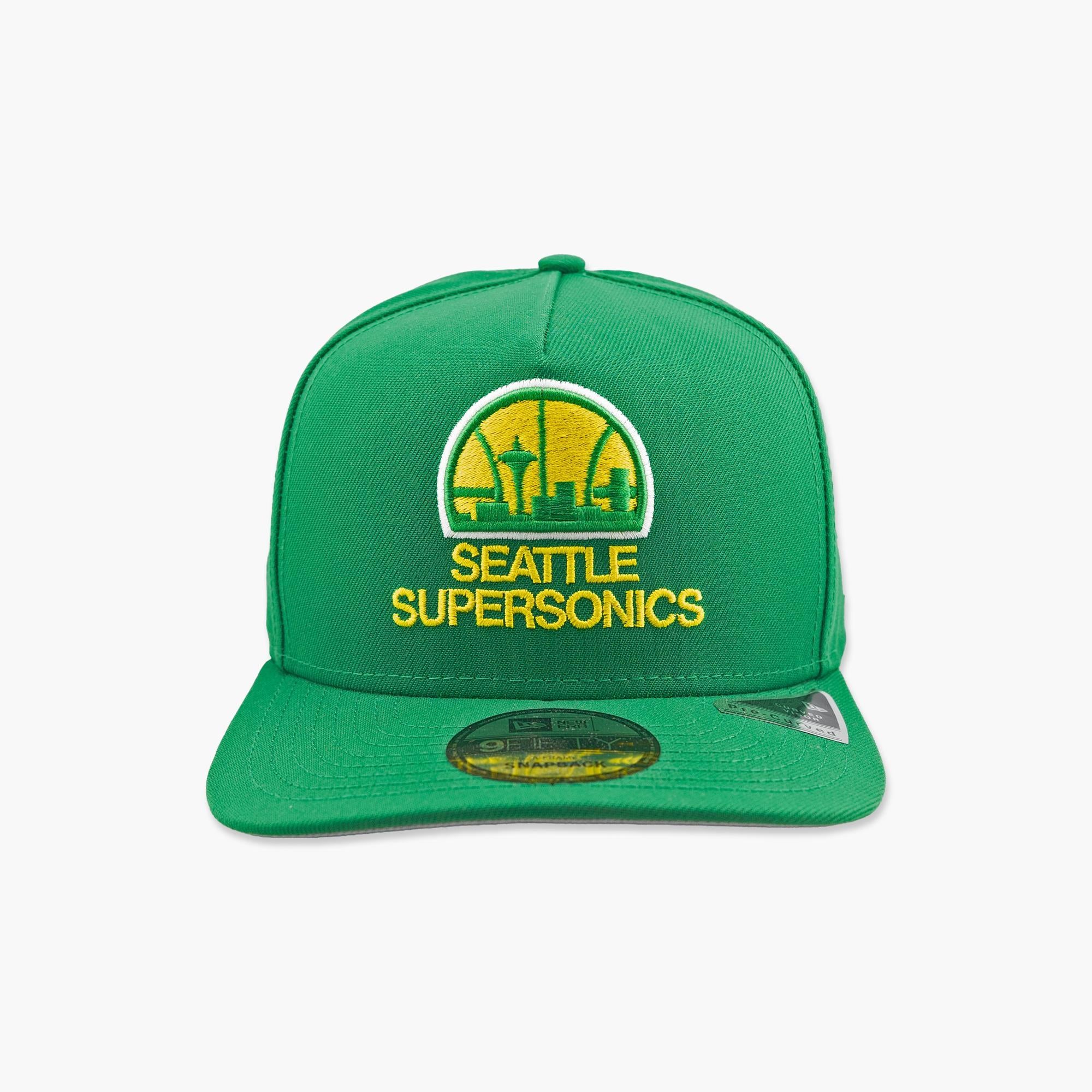 Seattle SuperSonics Skyline Classic A-Frame Snapback