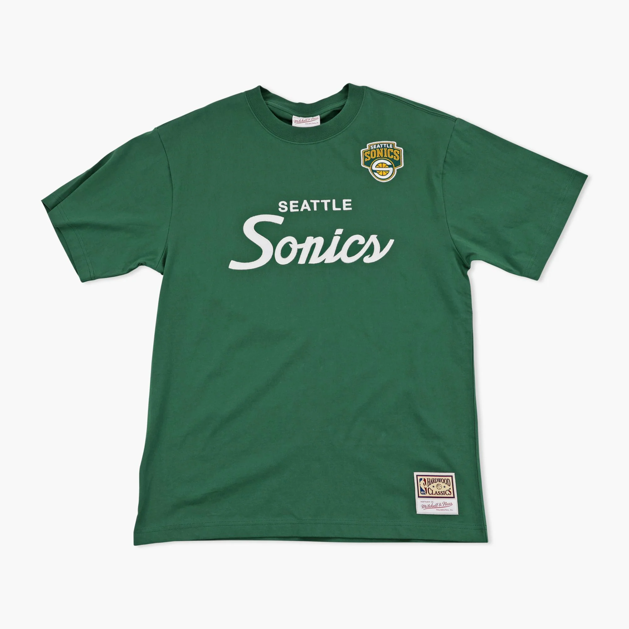 Seattle SuperSonics Team Color Head Coach T-Shirt