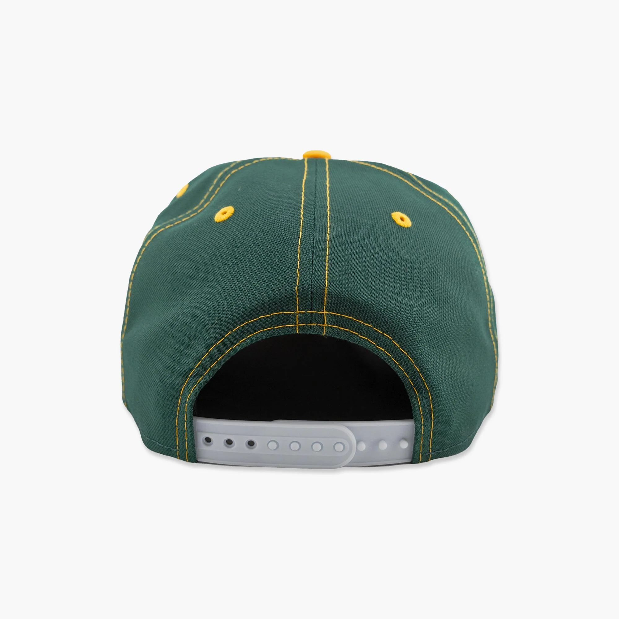 Seattle SuperSonics White & Gold Split Panel Snapback - Image 3