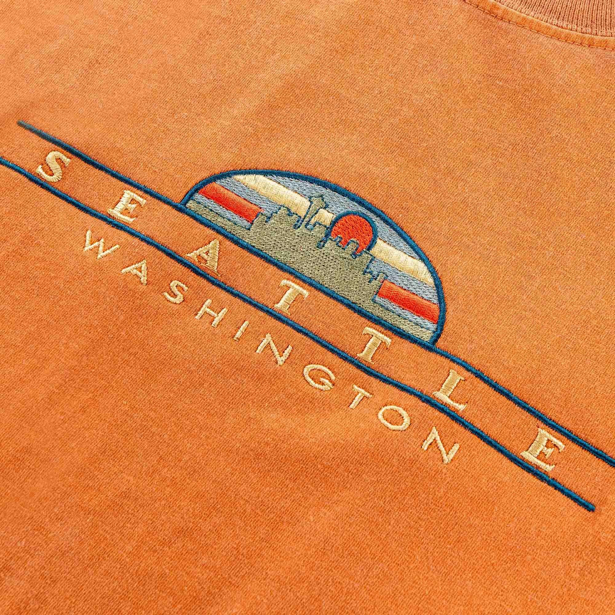 Seattle Together Again Adobe Embroidered T-Shirt - Image 2