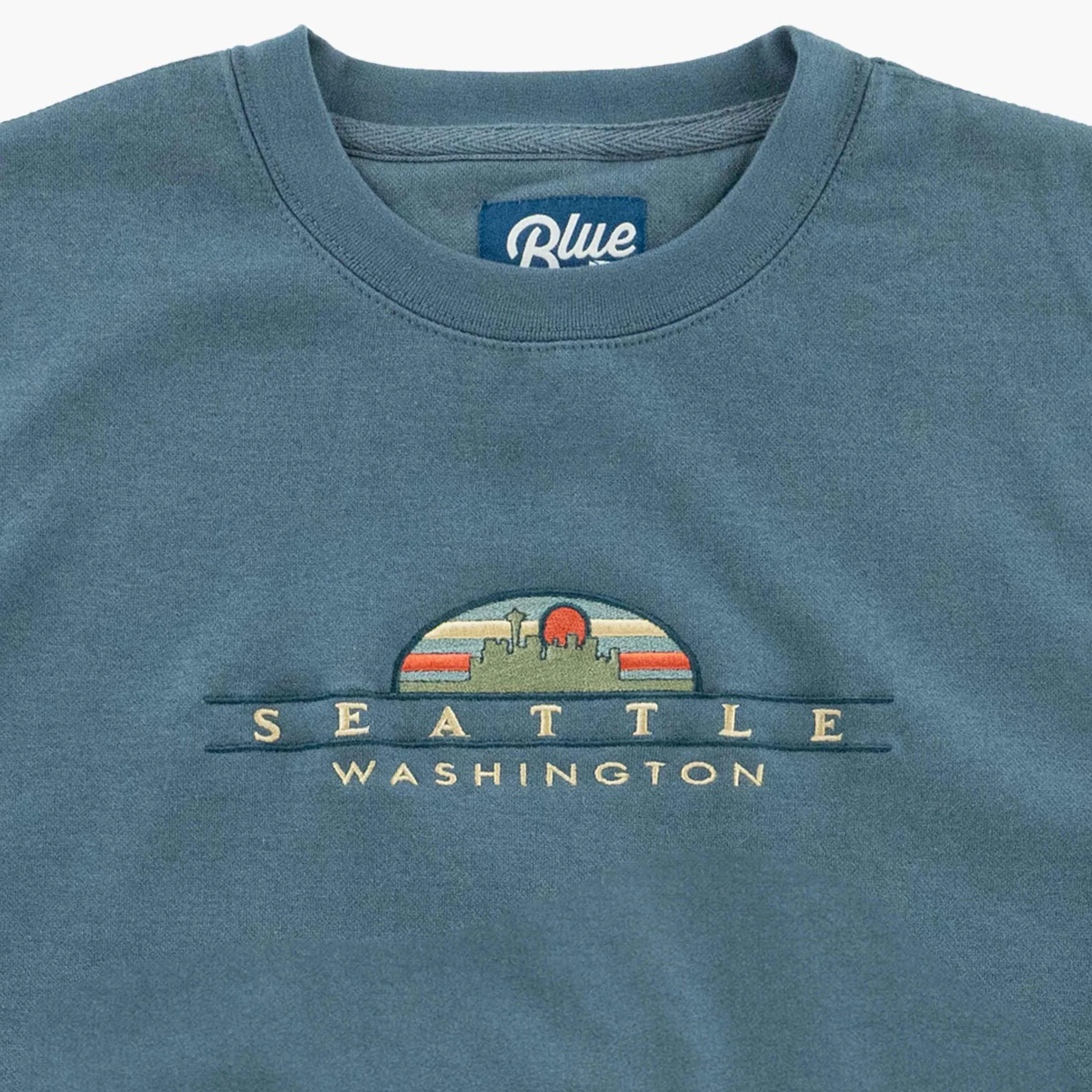 Seattle Together Again Embroidered Crewneck - Image 2