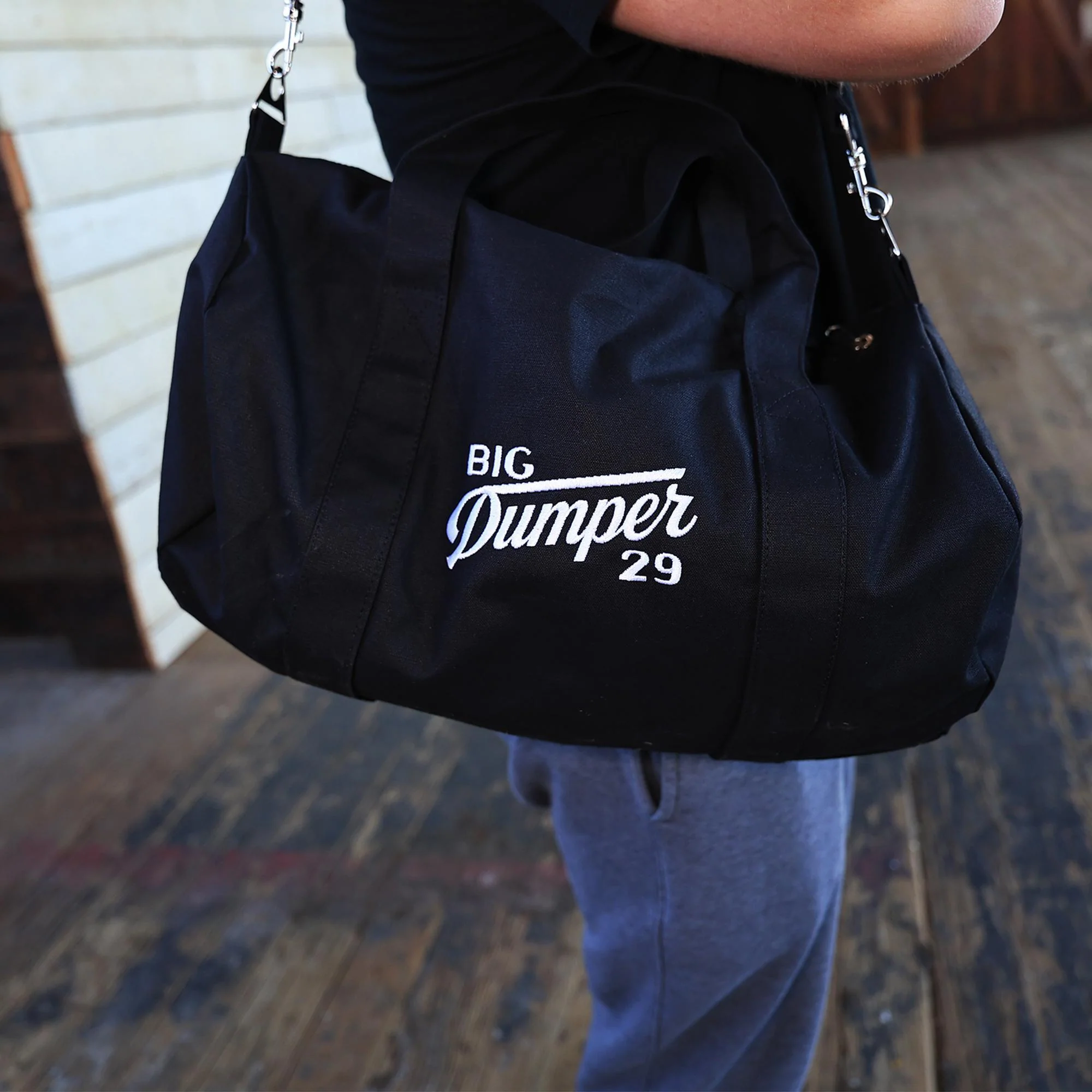 The All In Black Duffel Bag, Big Dumper Collection - Image 3