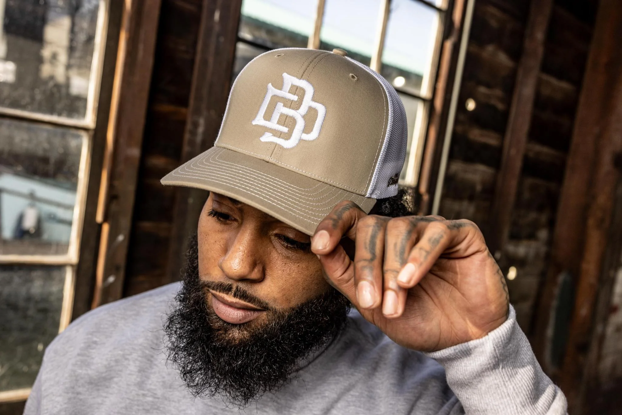 The BD Monogram Trucker Hat, Big Dumper Collection - Image 4