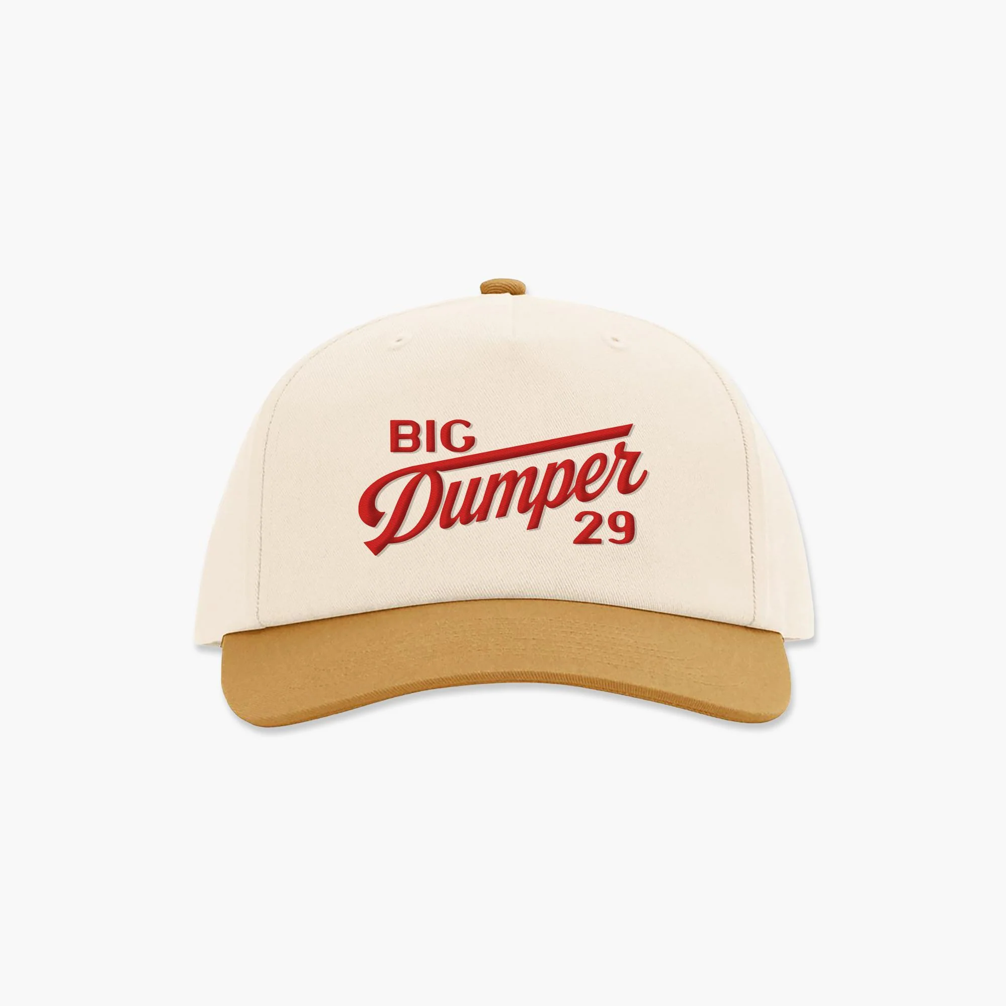 The Big Dumper Gameday Two Tone Cream/Tan Hat, Big Dumper Collection - Image 5