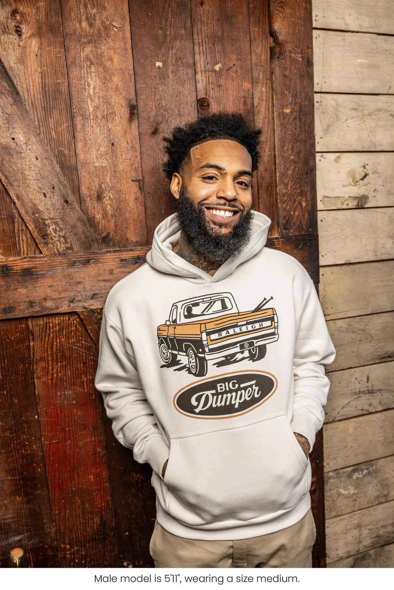 The Blue Collar Bone Hoodie, Big Dumper Collection - Image 3