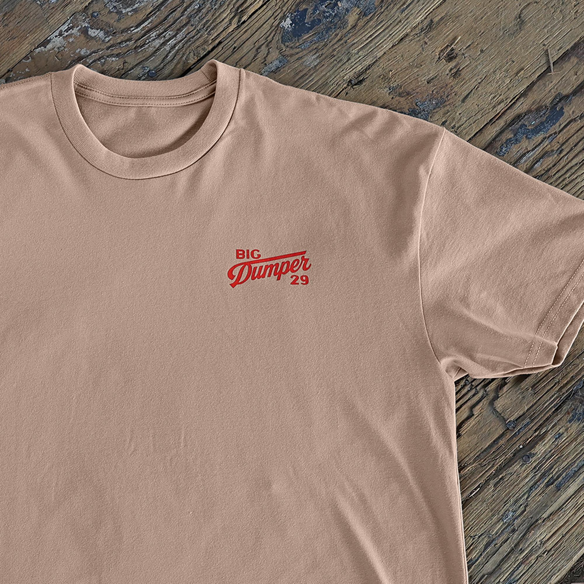 The Gameday Tan T-Shirt, Big Dumper Collection - Image 3