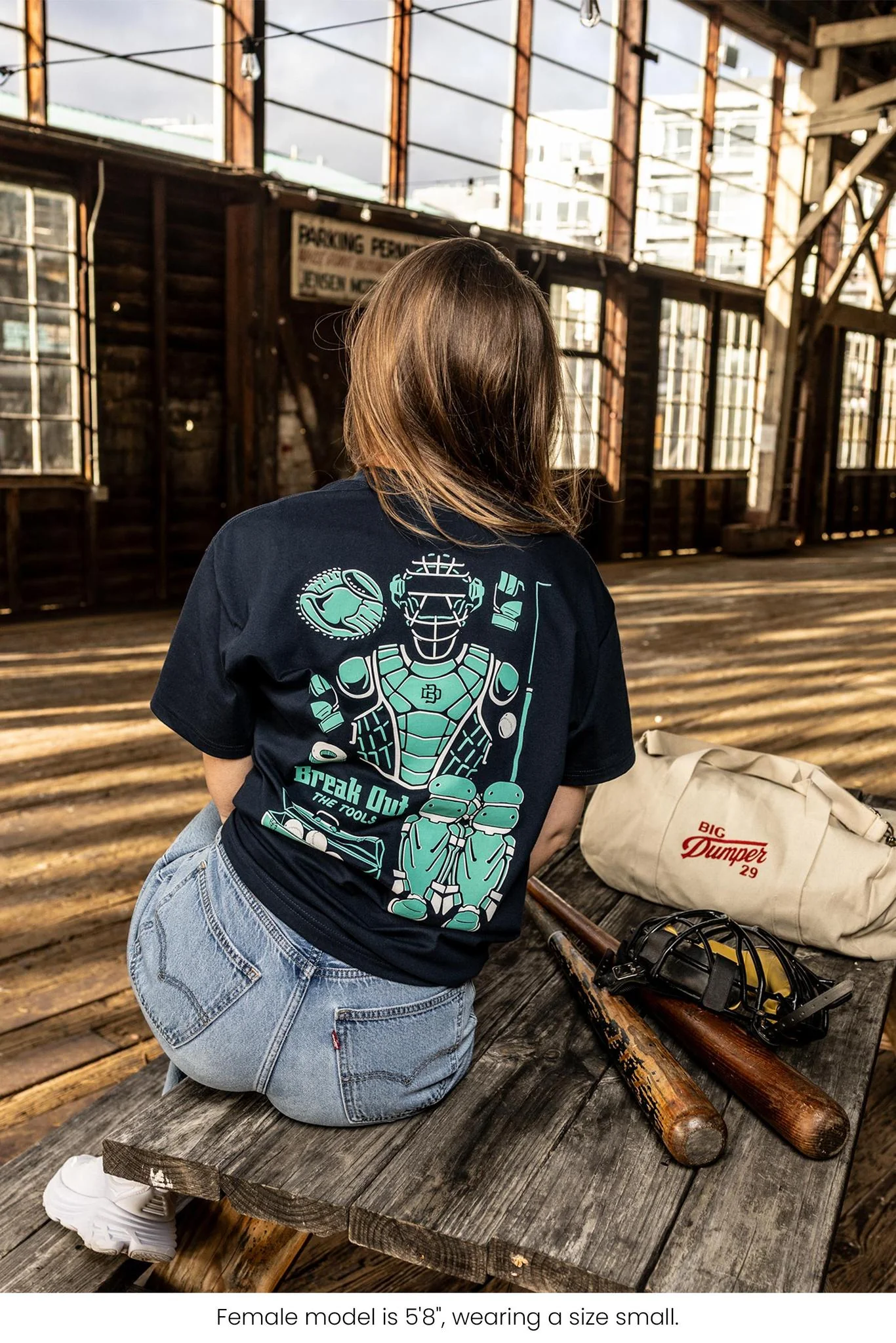 The Toolkit Navy T-Shirt, Big Dumper Collection - Image 6