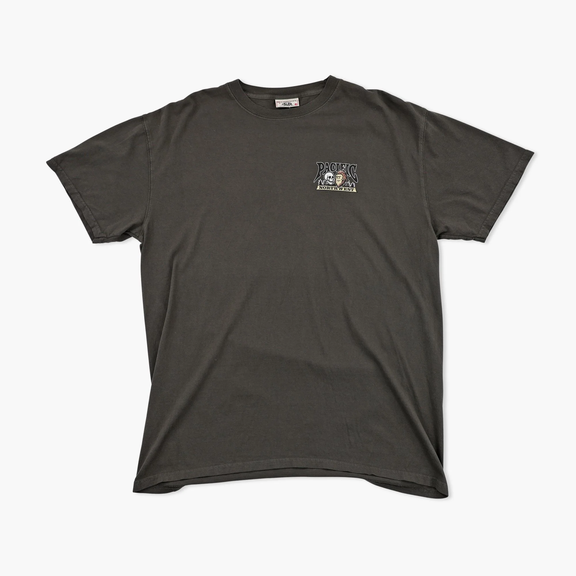 Undead Squatch Smoke Pacific Northwest T-Shirt - Image 2