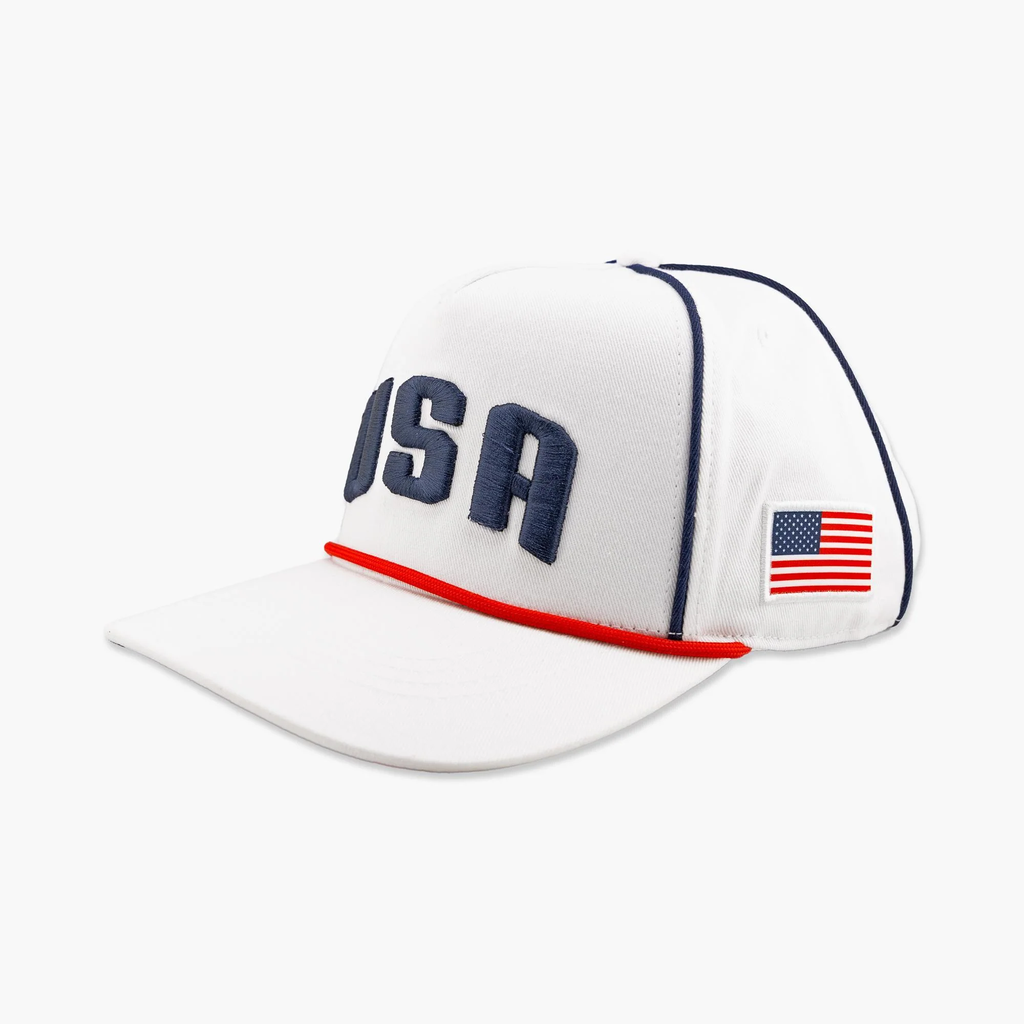 US Soccer White Podium Snapback - Image 2