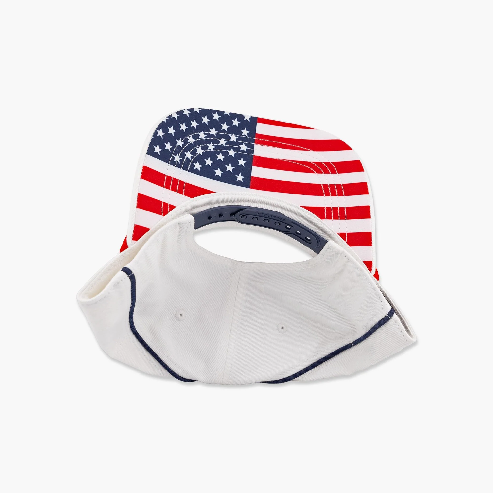US Soccer White Podium Snapback - Image 3