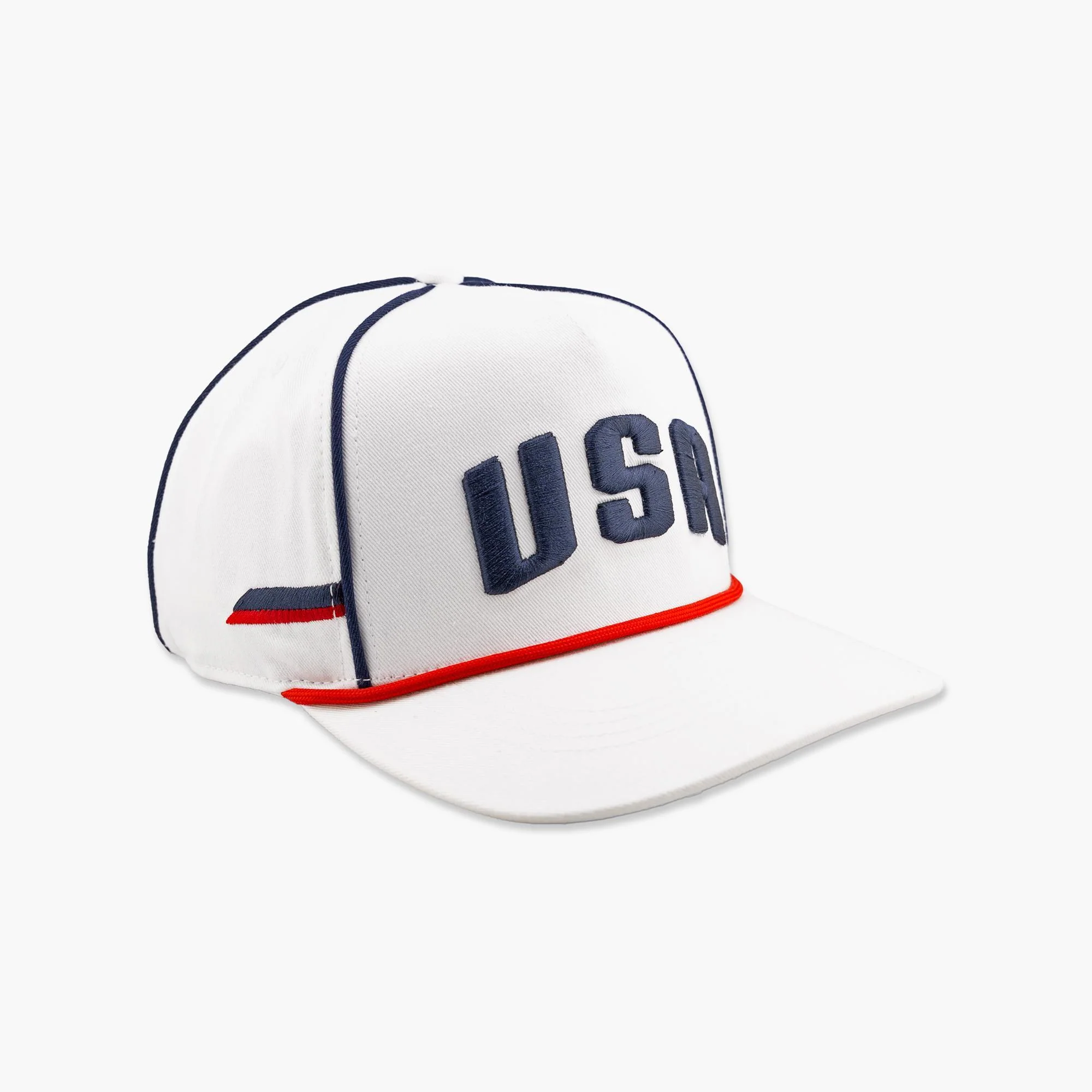 US Soccer White Podium Snapback - Image 4