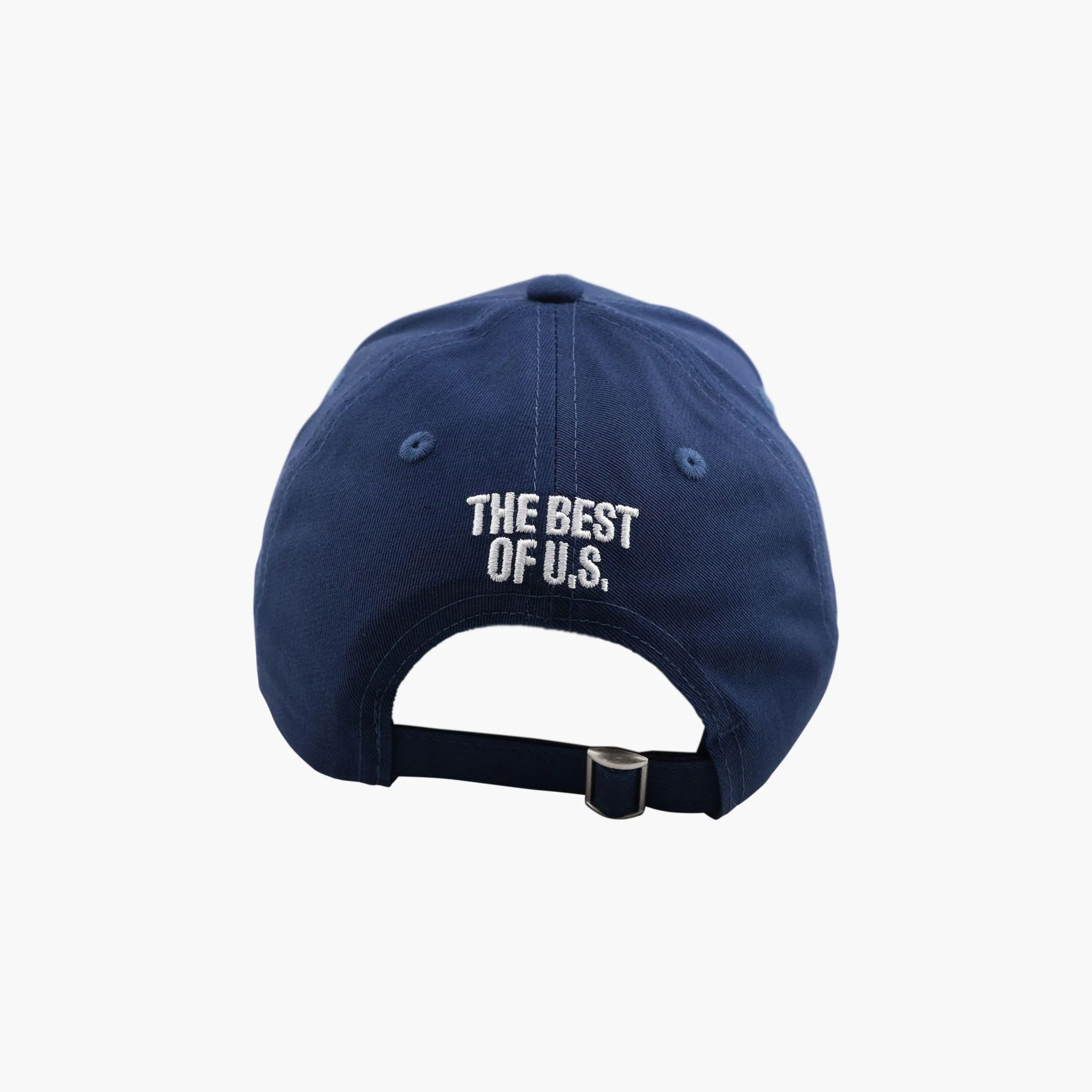 USA Men's Soccer Navy Basic Adjustable Hat - Image 3