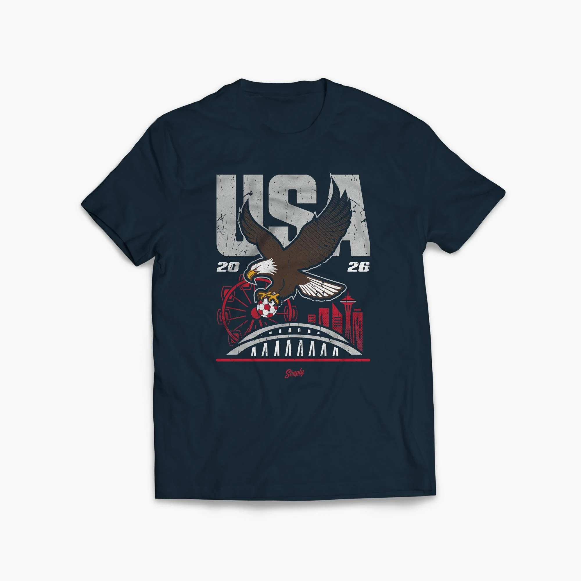 USA Road to Glory Seattle T-Shirt