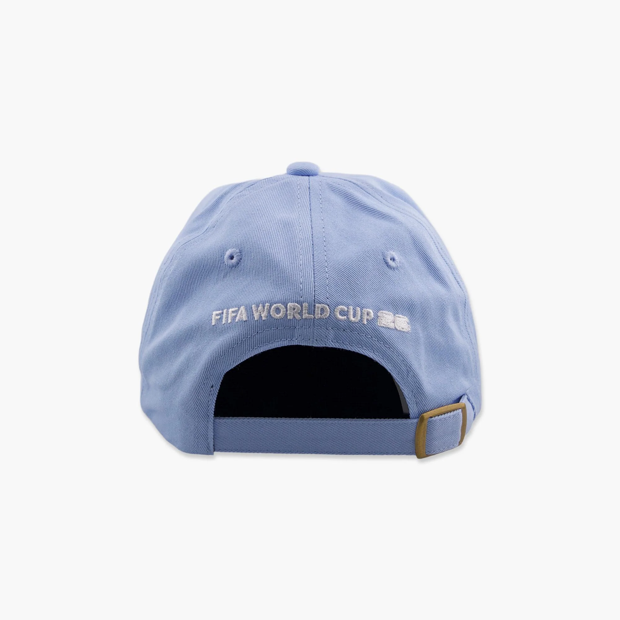 USA Wave Script Sky Blue Adjustable Hat - Image 3