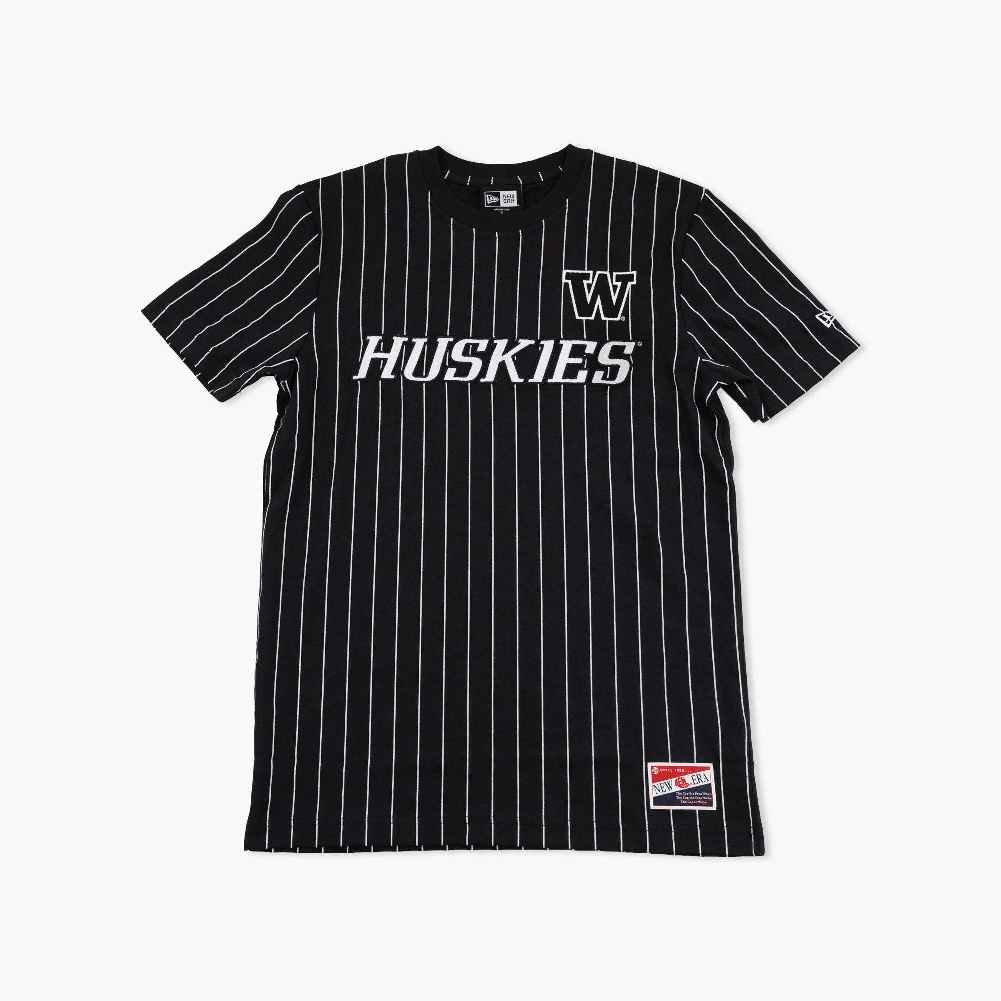 Washington Huskies Black Pinstripe T-Shirt