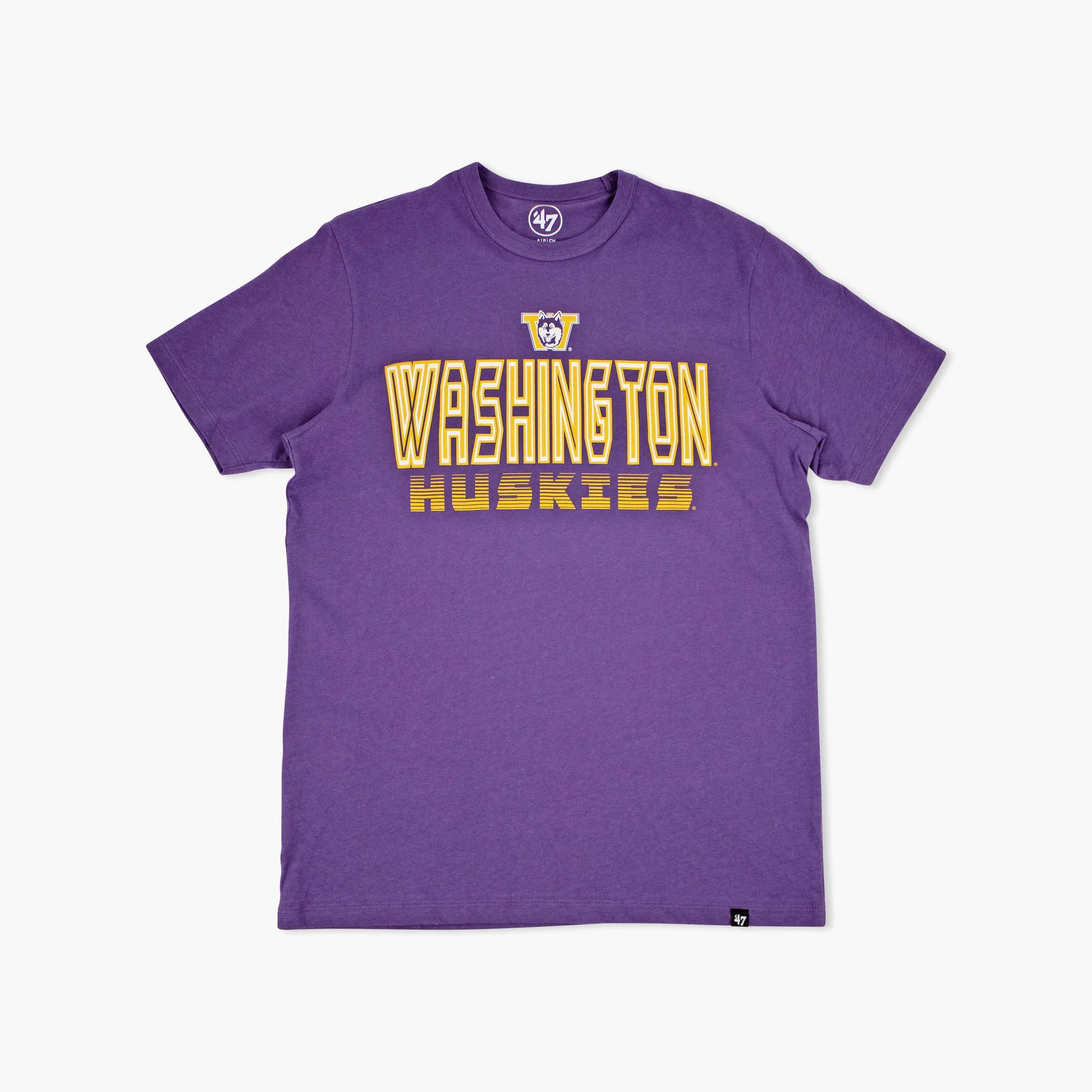 Washington Huskies Byline Regent Purple Franklin T-Shirt